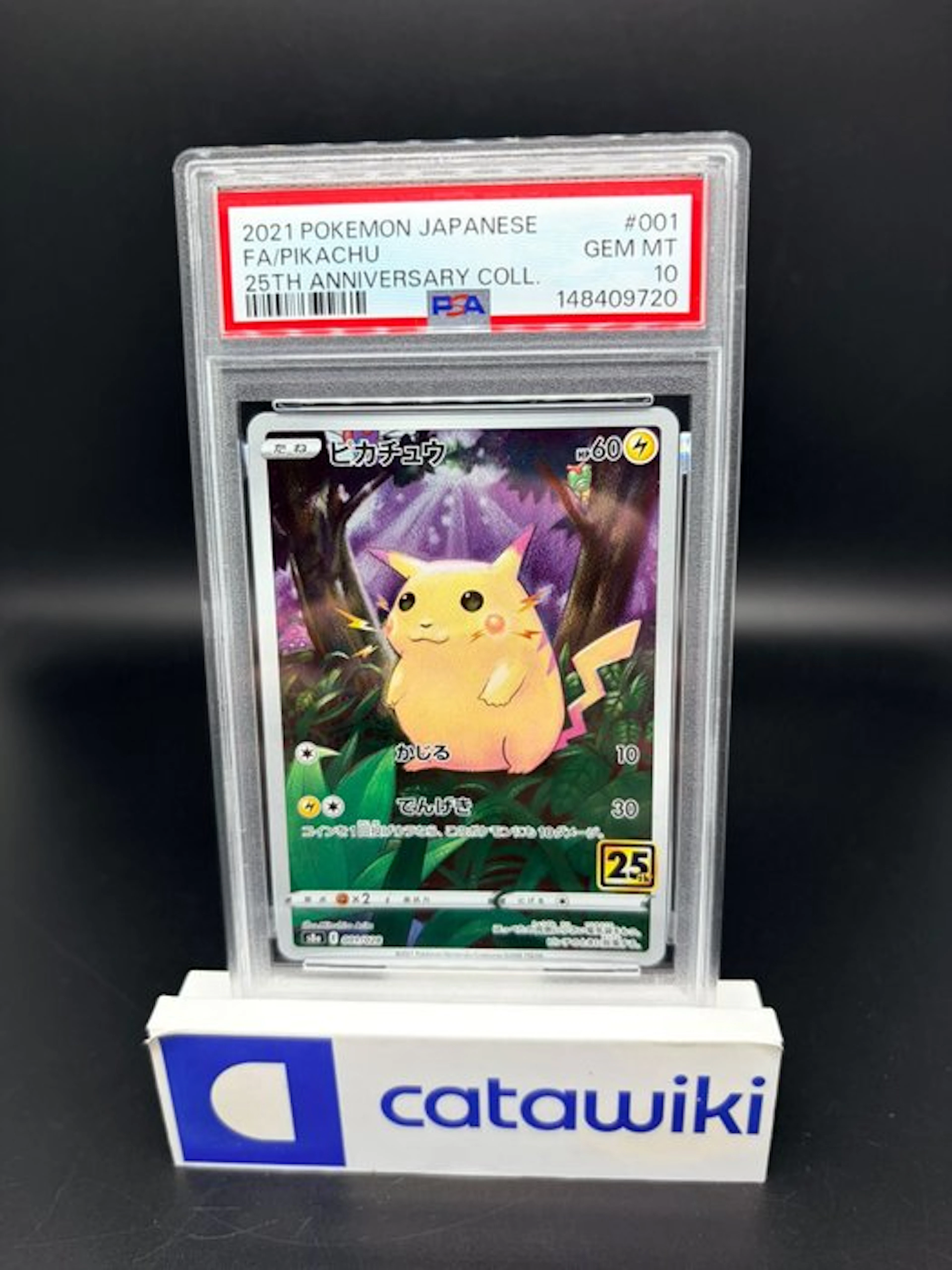 Pokémon - 1 Graded card - Pikachu - 001/028 - PSA 10...