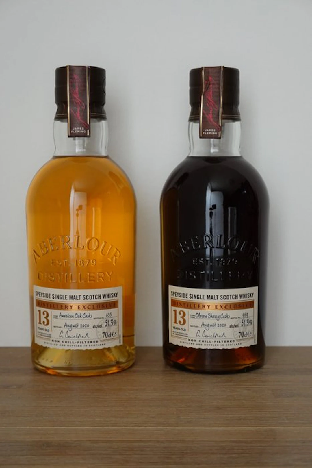 Aberlour 13yo American Oak Casks & 13yo Oloroso Sherry...