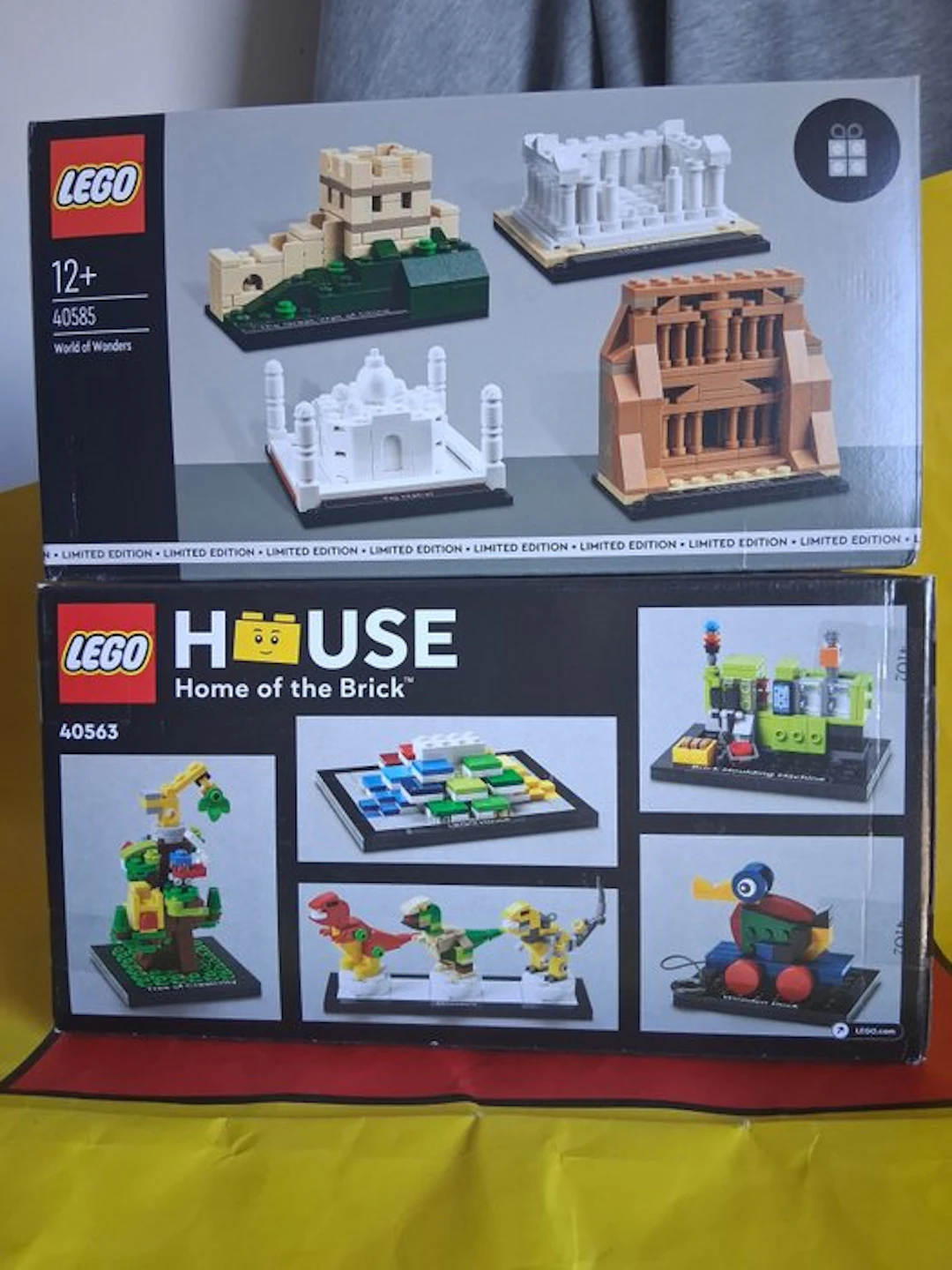 LEGO Set - Promotional - 40585 World of Wonders; 40563...
