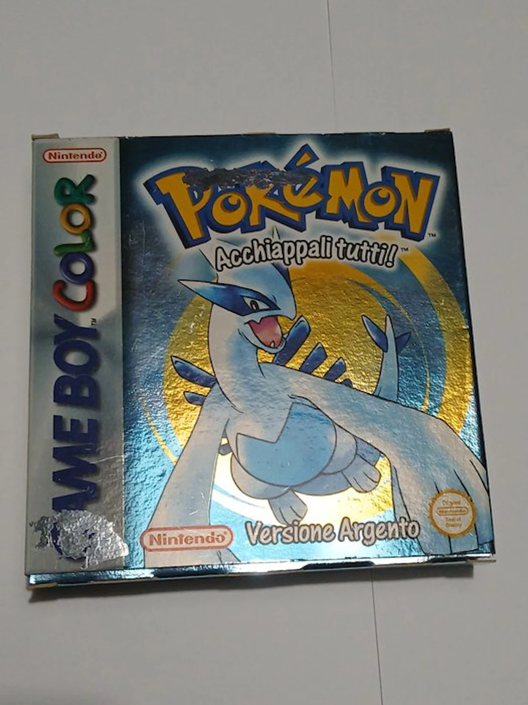 Nintendo - Gameboy Color - Pokémon Versione Argento...