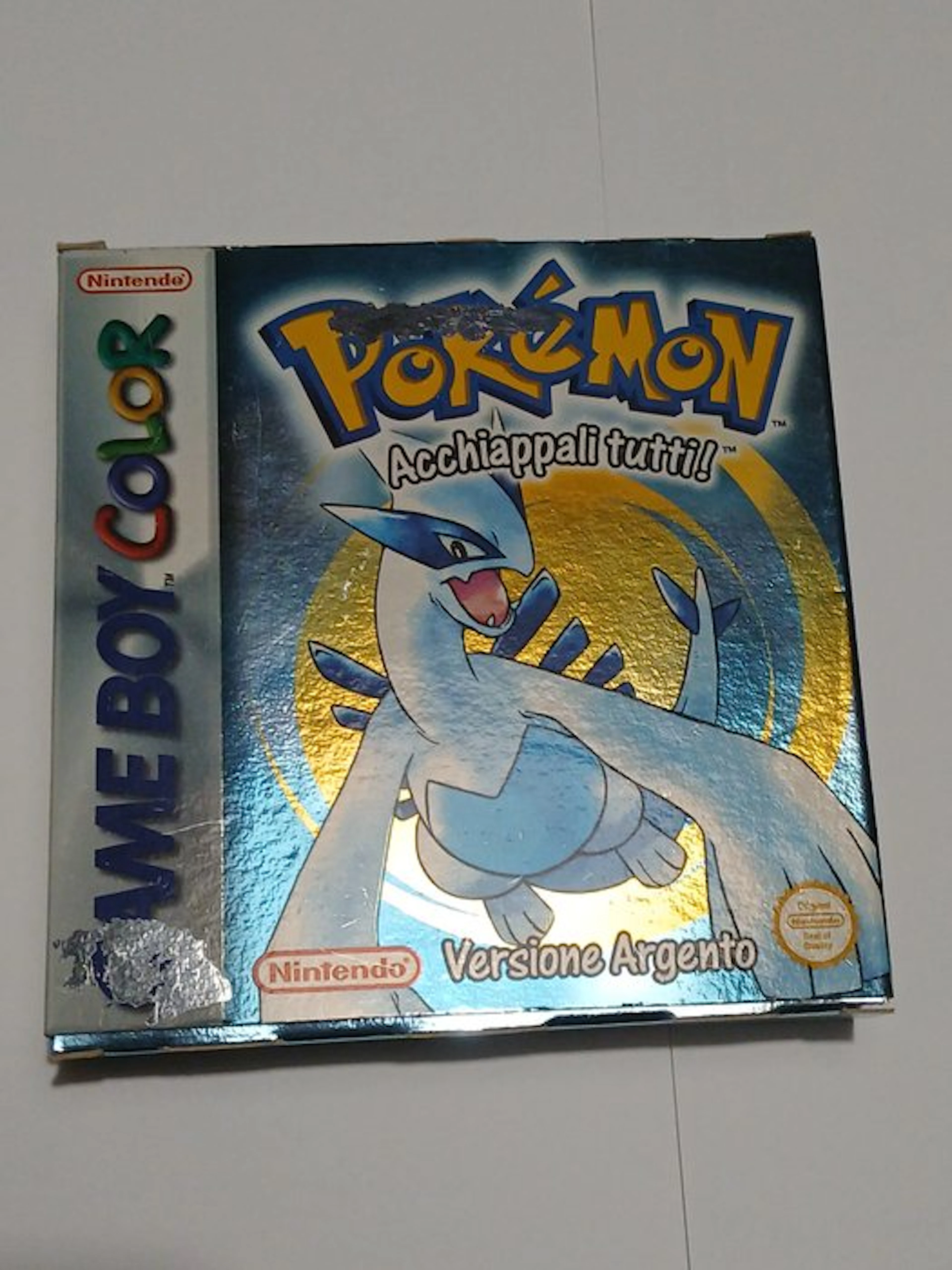 Nintendo - Gameboy Color - Pokémon Versione Argento...