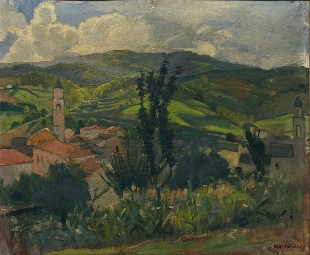 Giuseppe Montanari (1889-1976) - Paesaggio