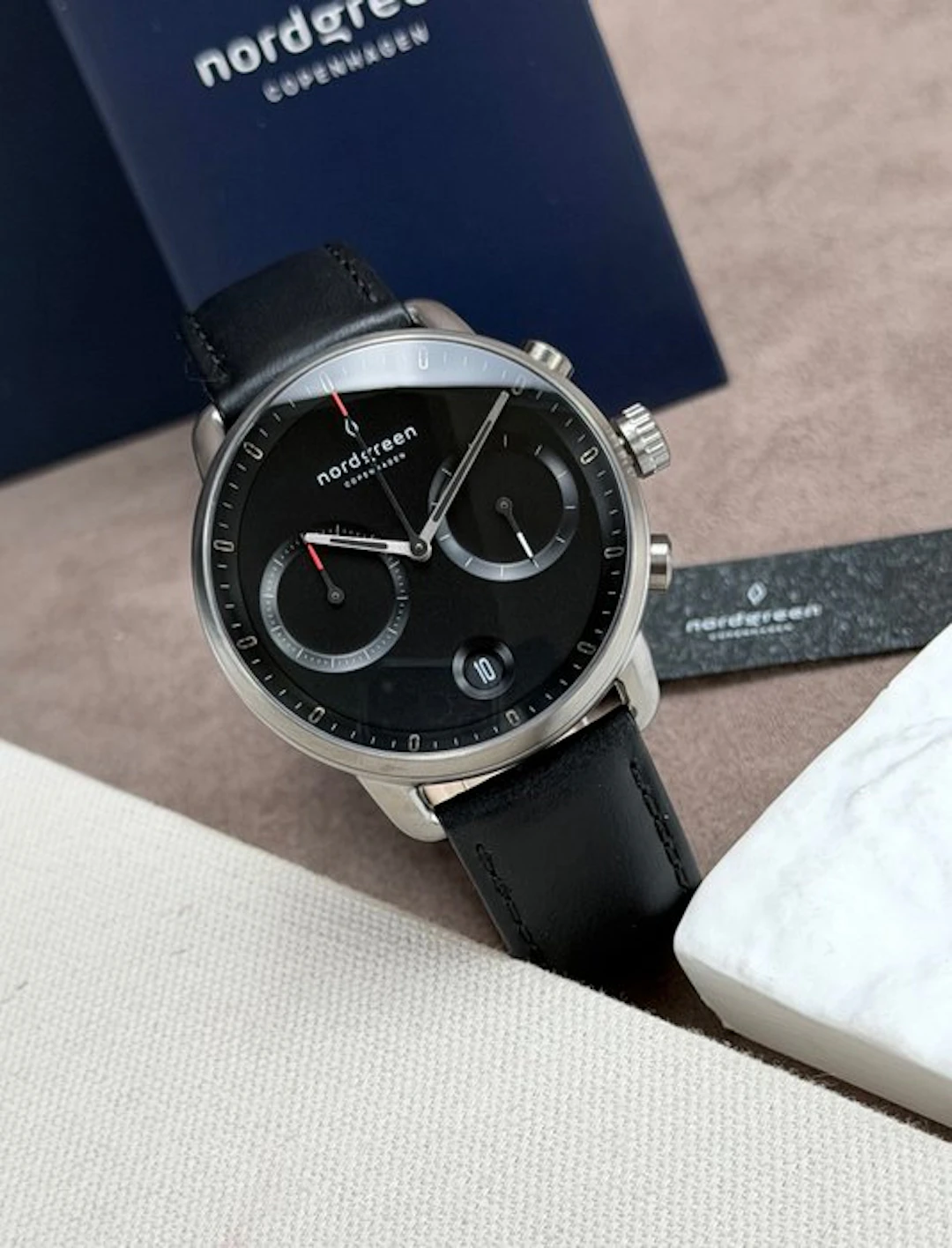 Nordgreen - Pioneer Chronograph Black - No reserve price...