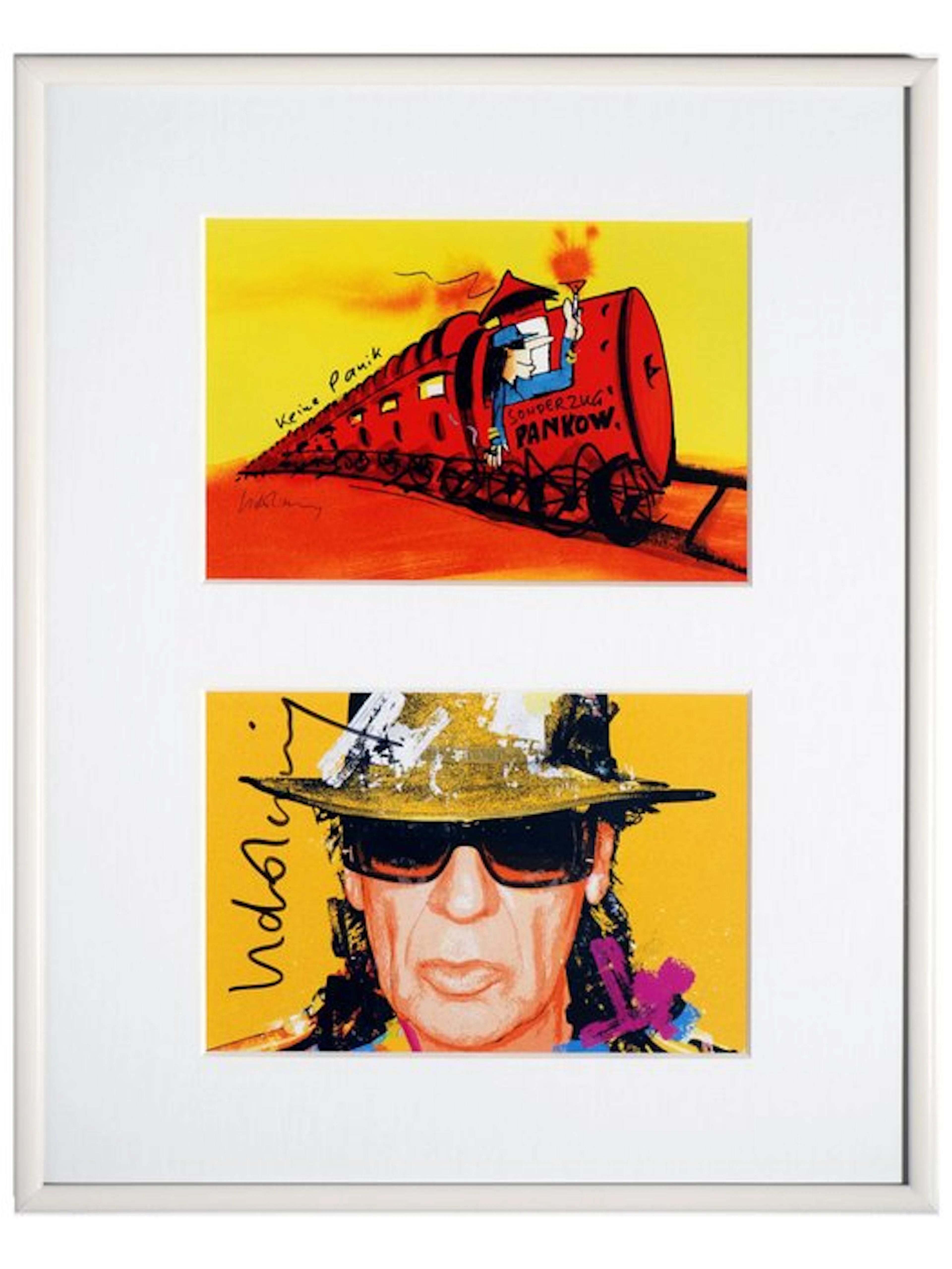 Udo Lindenberg (1946) - Collage - Sonderzug nach Pankow...