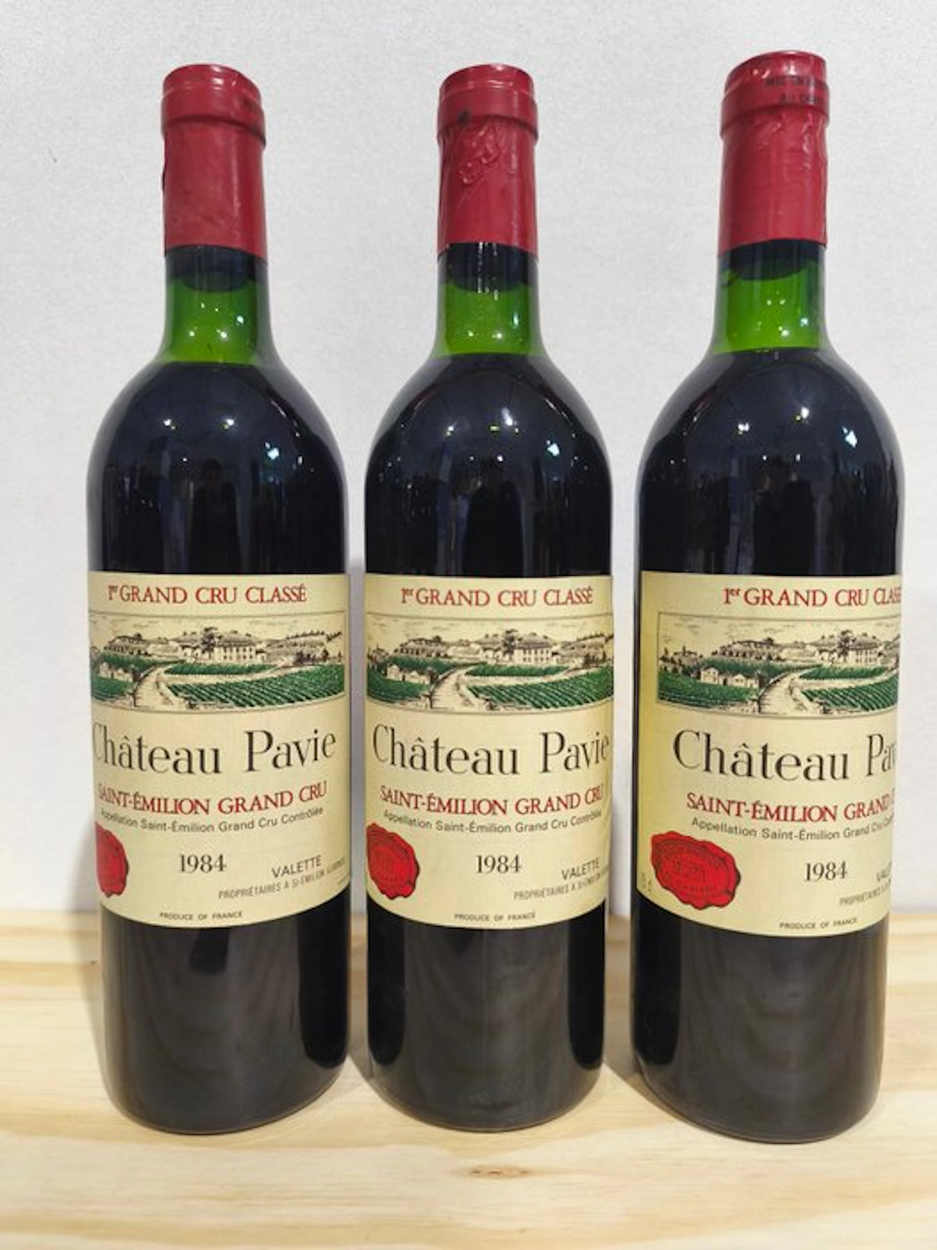 1984 Château Pavie - Saint-Émilion 1er Grand Cru Classé B - 3 Bottles (0.75L)