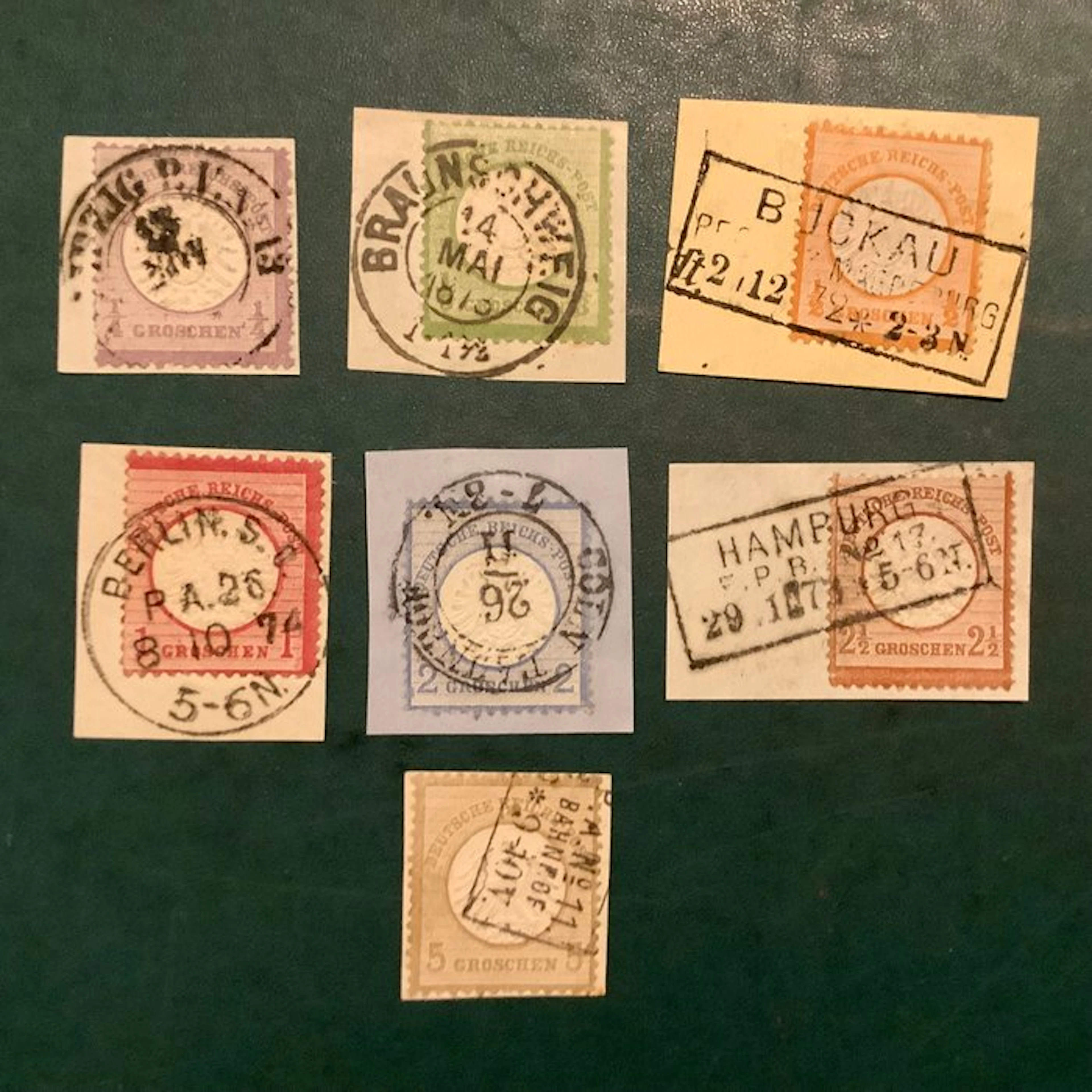 German Empire 1872 - Groot Brutschield: all Groschen...
