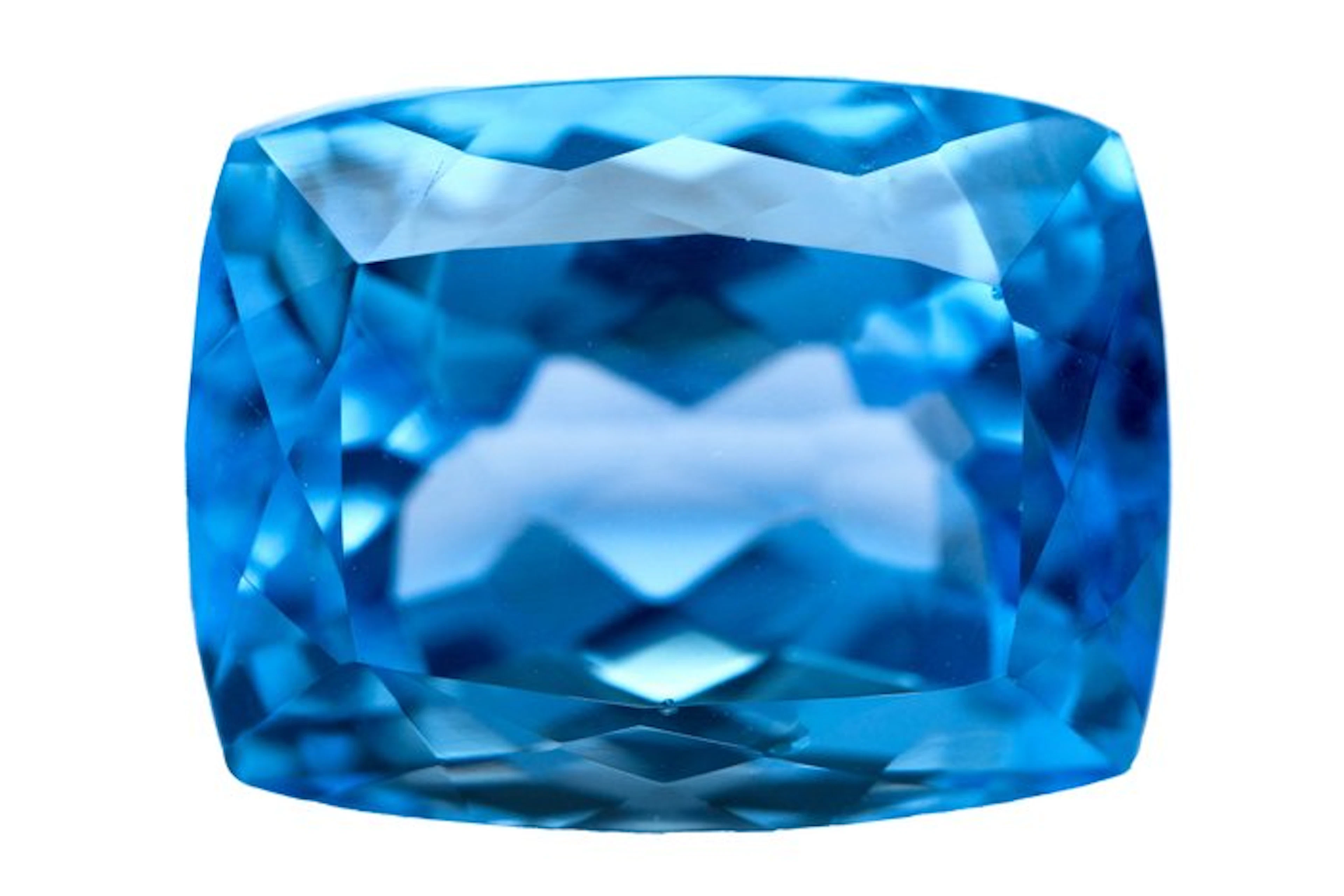 No reserve price Blue Topaz - 35.73 ct - Instituto Gemólogico Español (IGE)