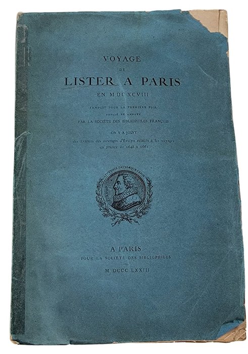 Lister - Voyage de Lister à Paris - 1873