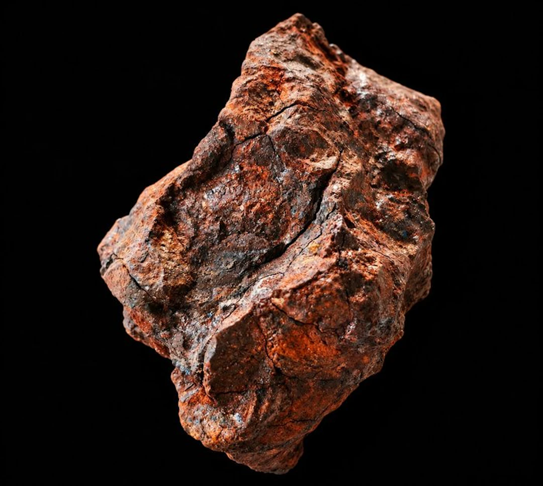 Sericho meteorite Pallasitic - Height: 55 mm - Width: 30 mm - 97 g - (1)