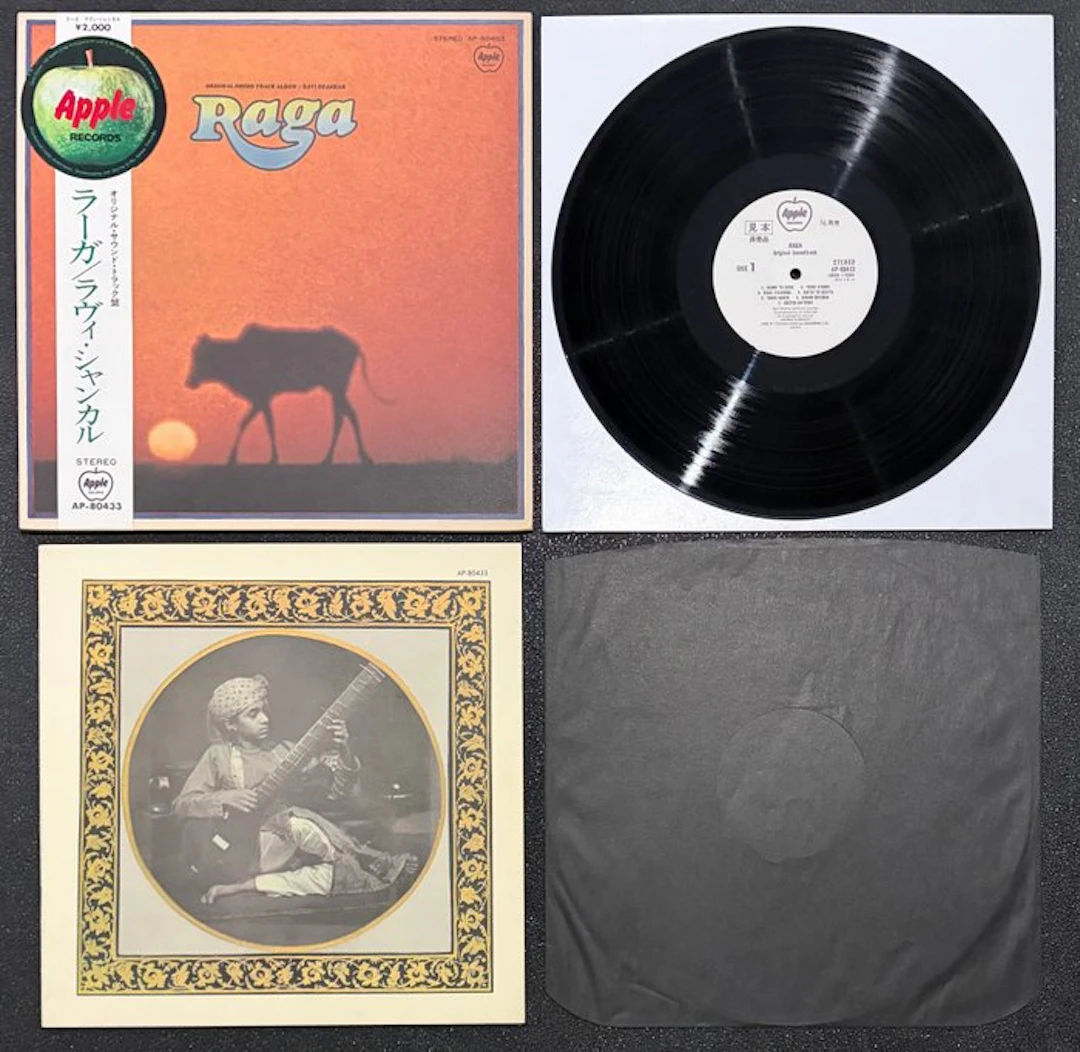 Ravi Shankar - Raga (Japan) – Ultra-Rare Beatles Apple...