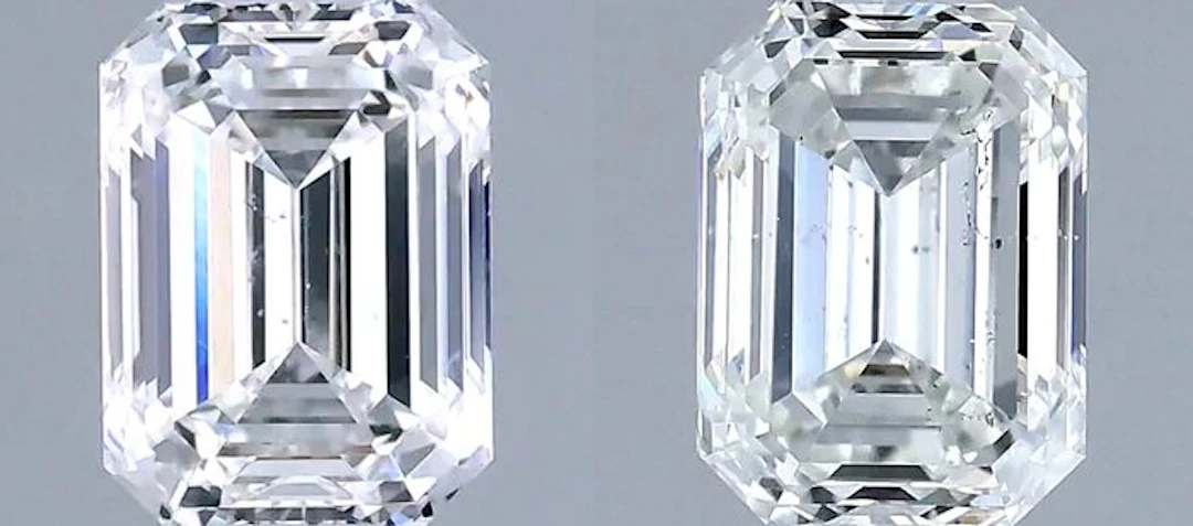 No reserve price - 2 pcs Diamond (Natural) - 1.00 ct...