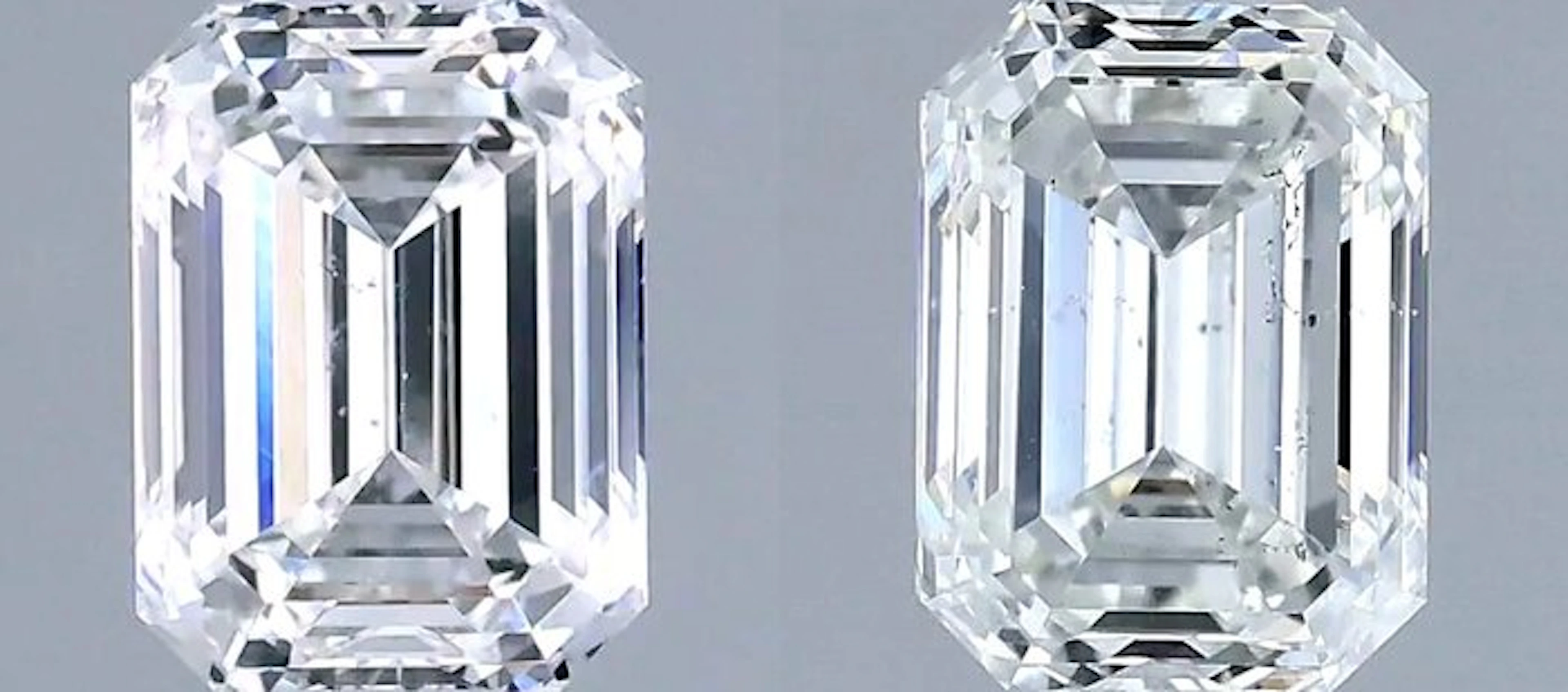 No reserve price - 2 pcs Diamond (Natural) - 1.00 ct...