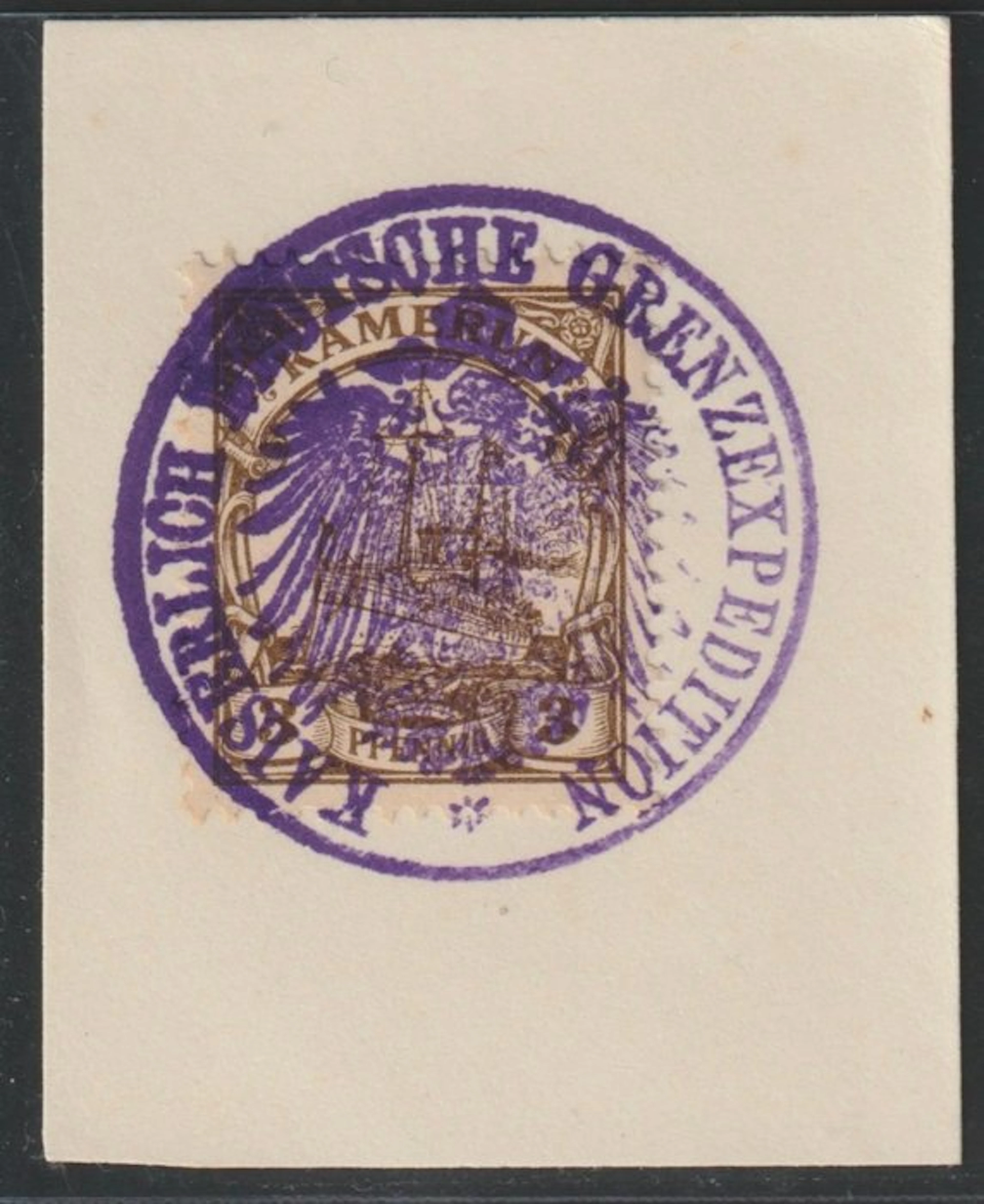 German Colonies - Cameroon - Cameroon very rare postmark...