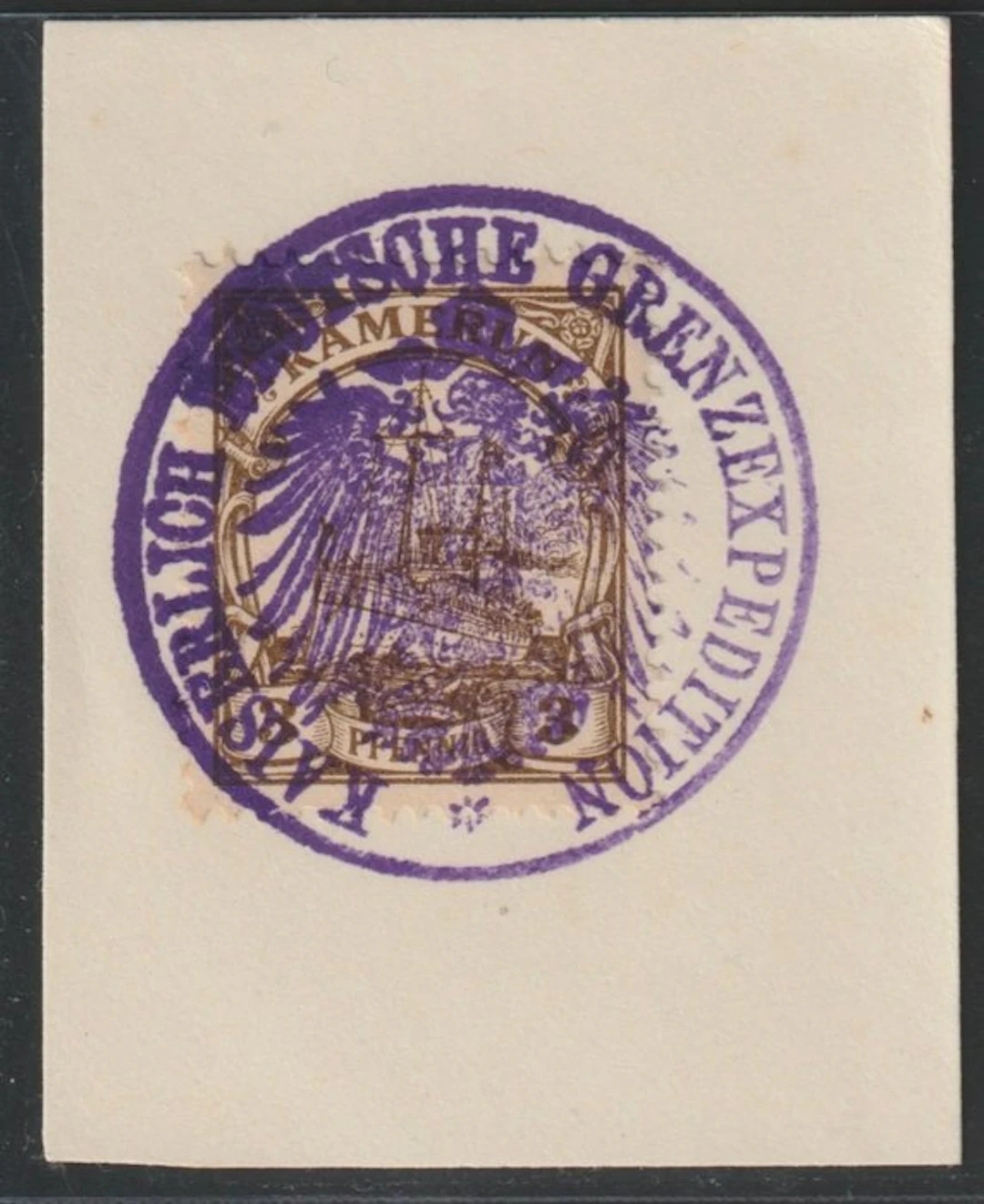 German Colonies - Cameroon - Cameroon very rare postmark...