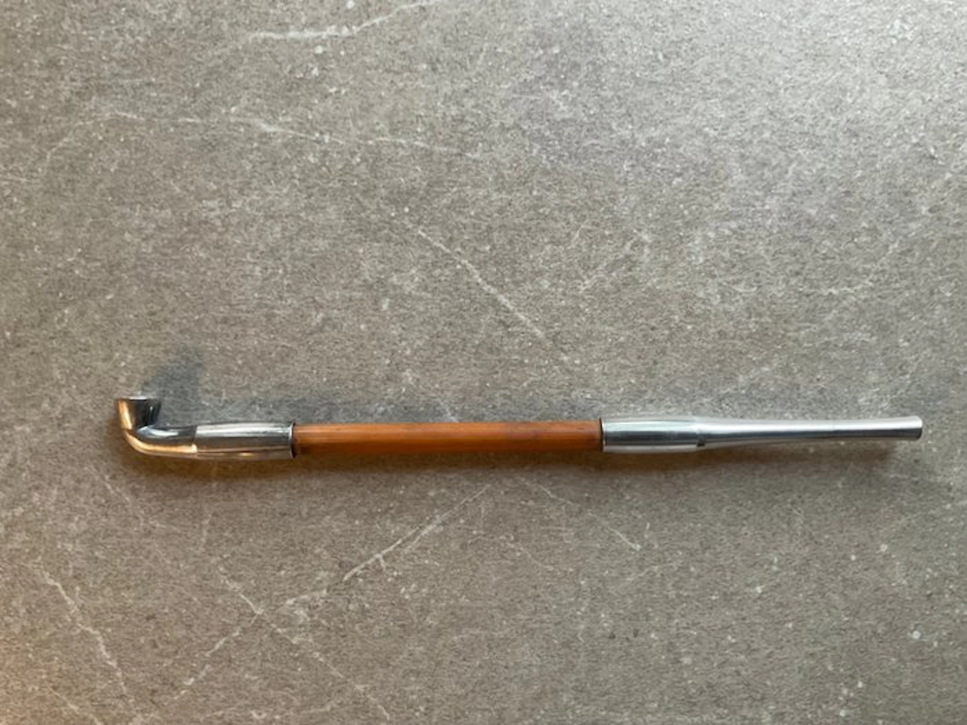 Antieke Kiseru Mejiperiode 1880 1900 - Pipe - Bamboo, .999 silver