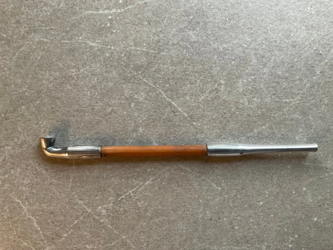 Antieke Kiseru Mejiperiode 1880 1900 - Pipe - Bamboo, .999 silver