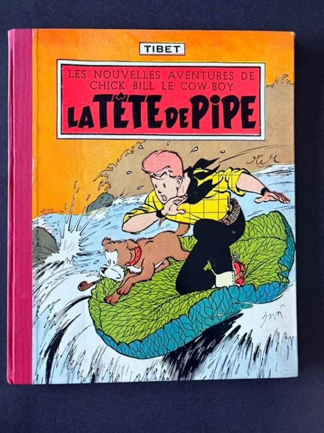 Chick Bill T6 - La Tête de pipe - C - 1 Album - Reprint - 1959