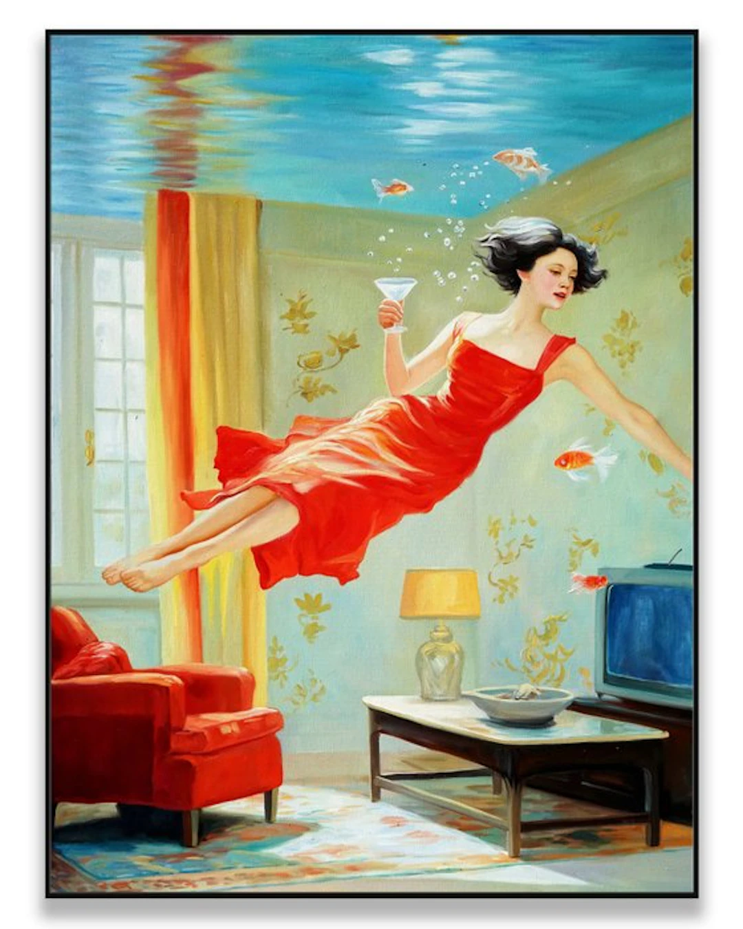 Matteo - Floating in Red