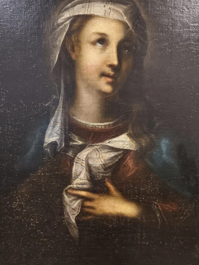 Escuela Barroca Italiana (XVIII) - Virgen Dolorosa