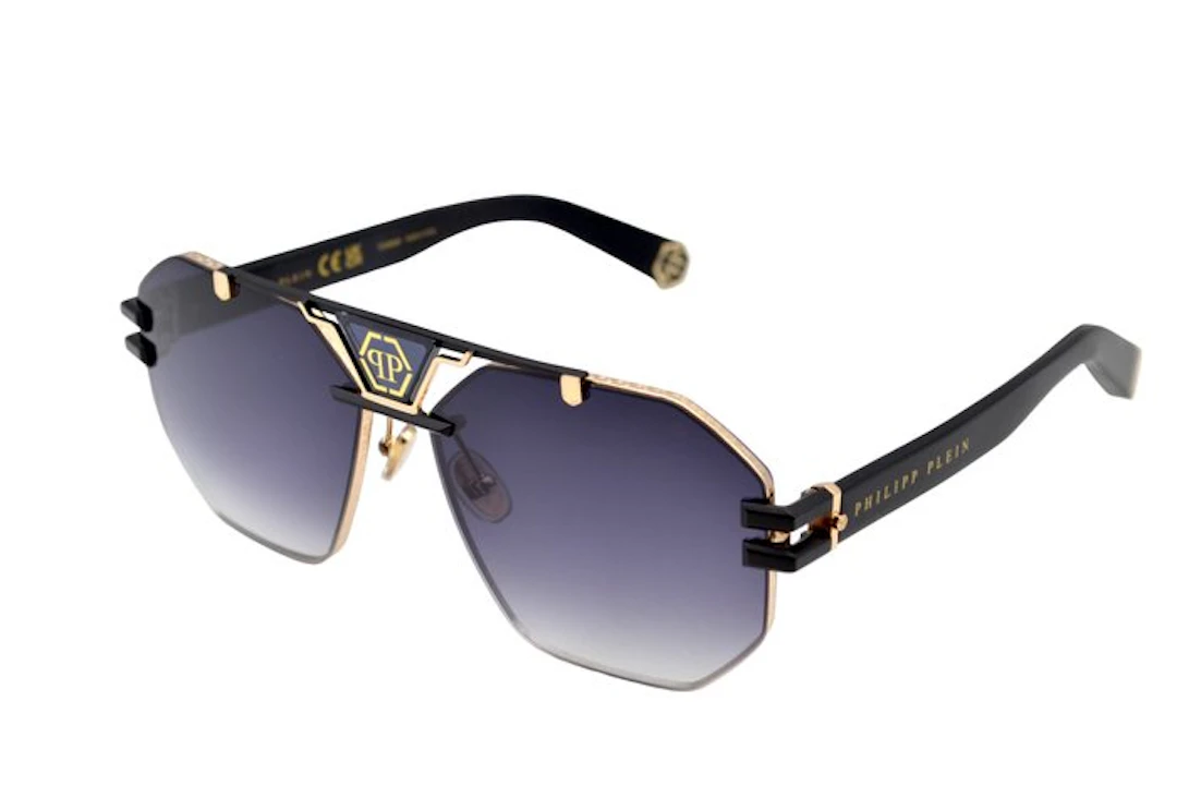 Philipp Plein - PLEIN ICON SPP077 - Gold Metal Aviator...