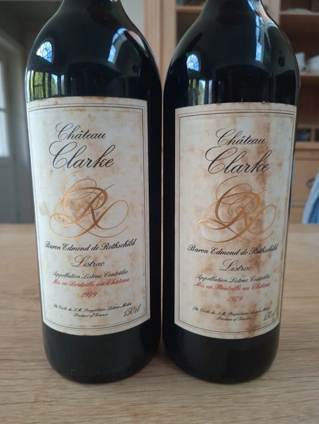 1979 Château Clarke - Medoc - 2 Magnums (1.5L)