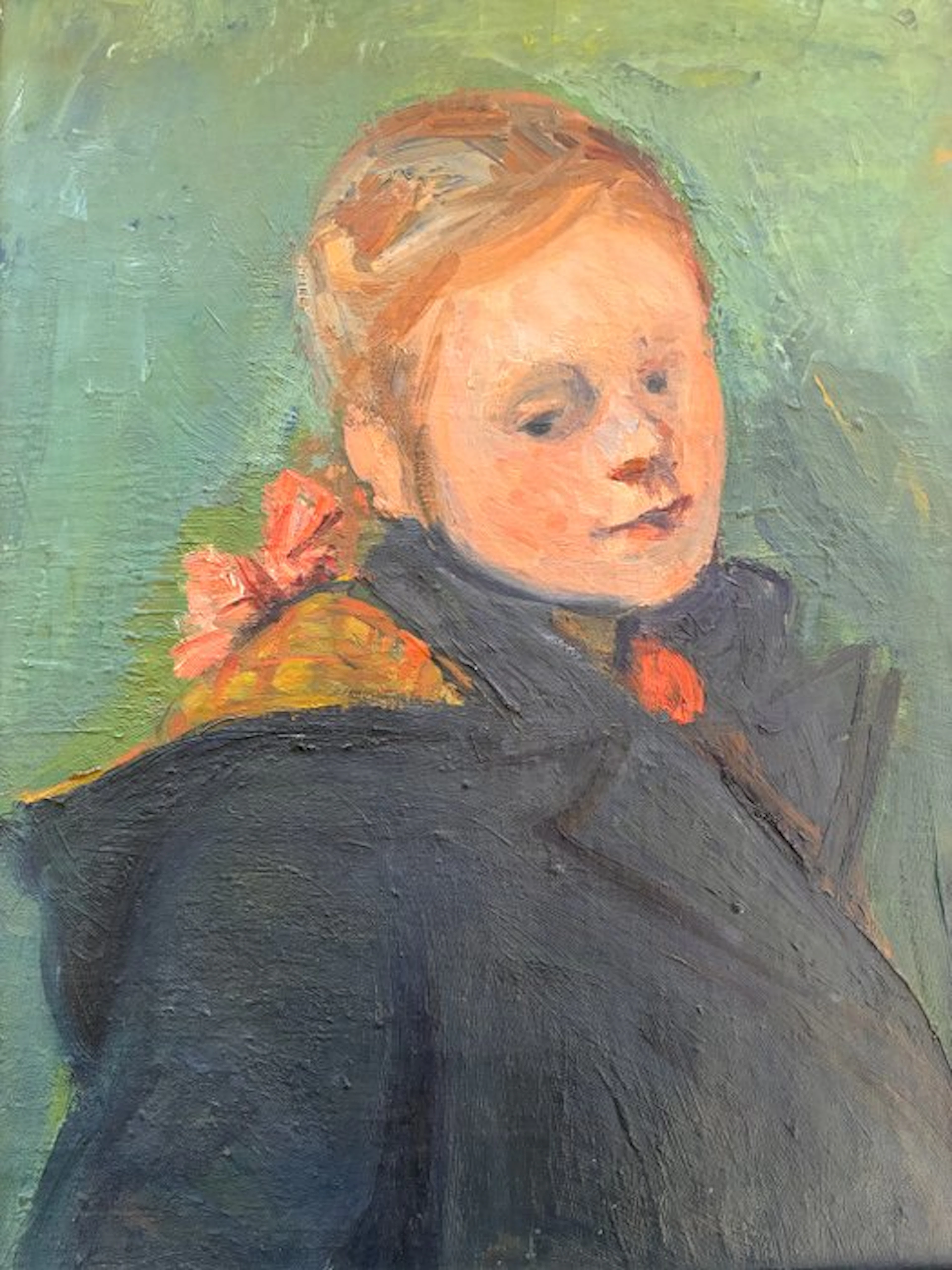 Albert Van Dyck (1902–1951) - Portrait de jeune fille