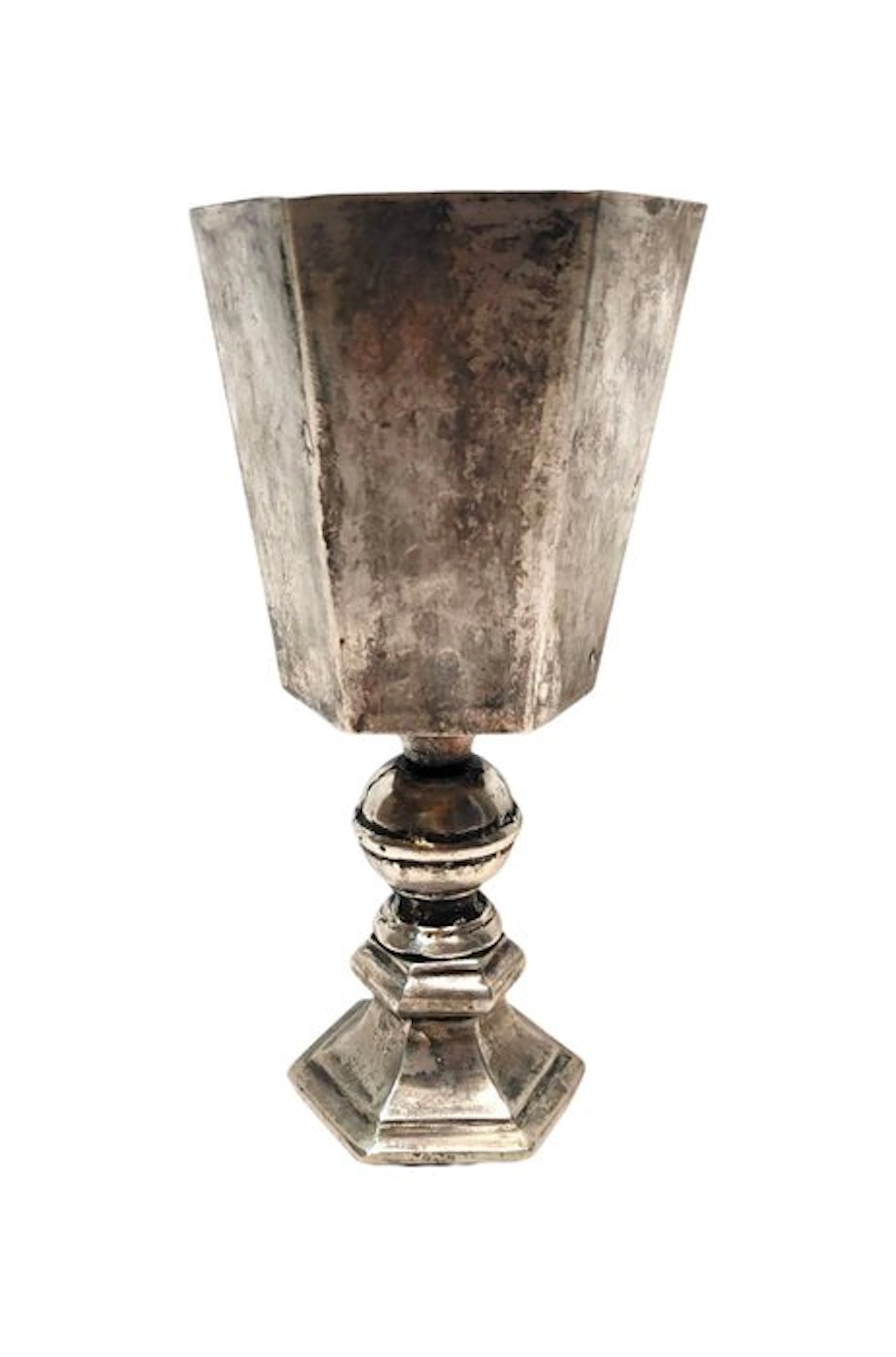 Chalice - Metal, Silverplated - Ecclesiastical chalice