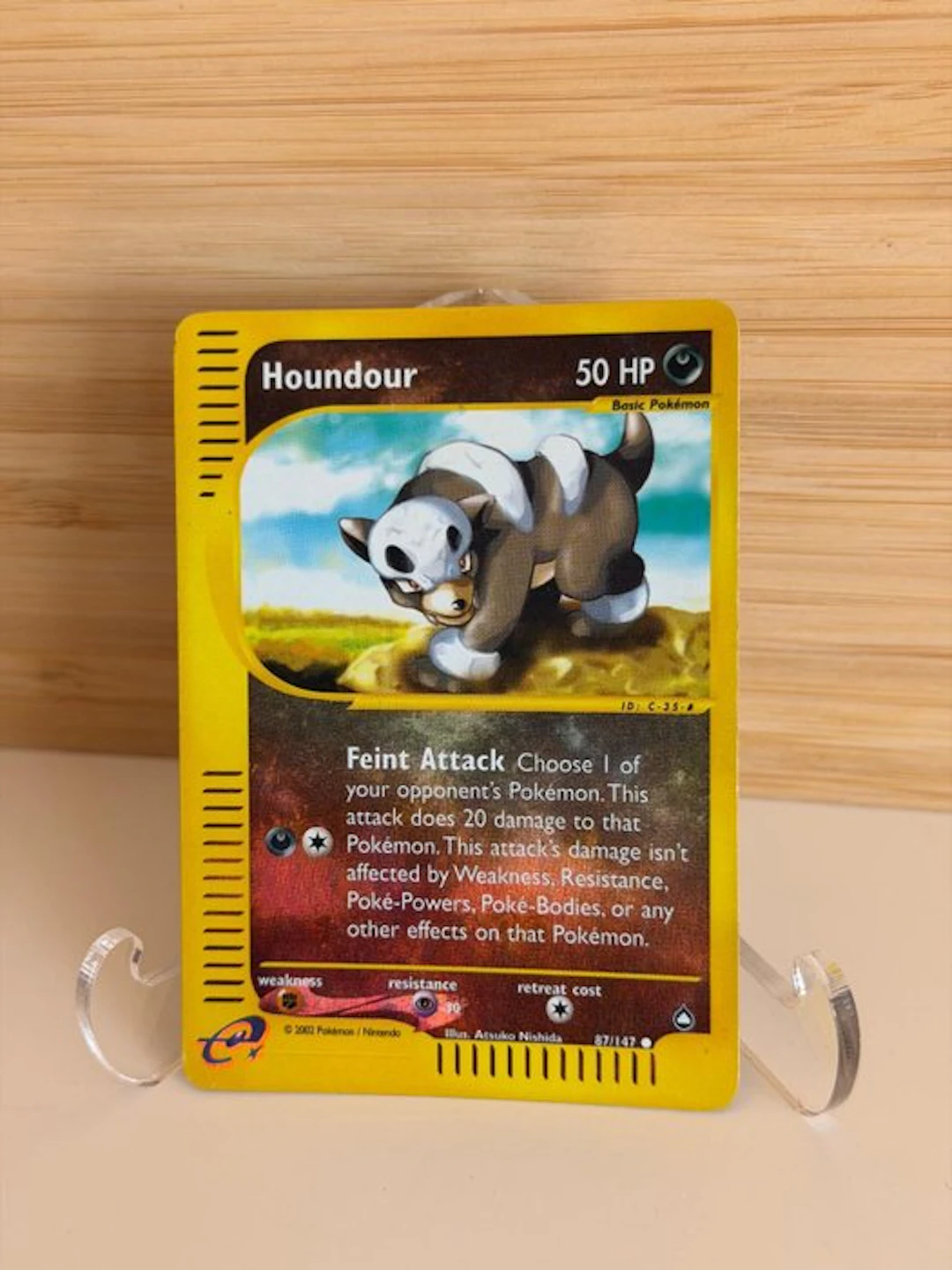 Pokémon - 1 Card - Houndour 87/147 Foil