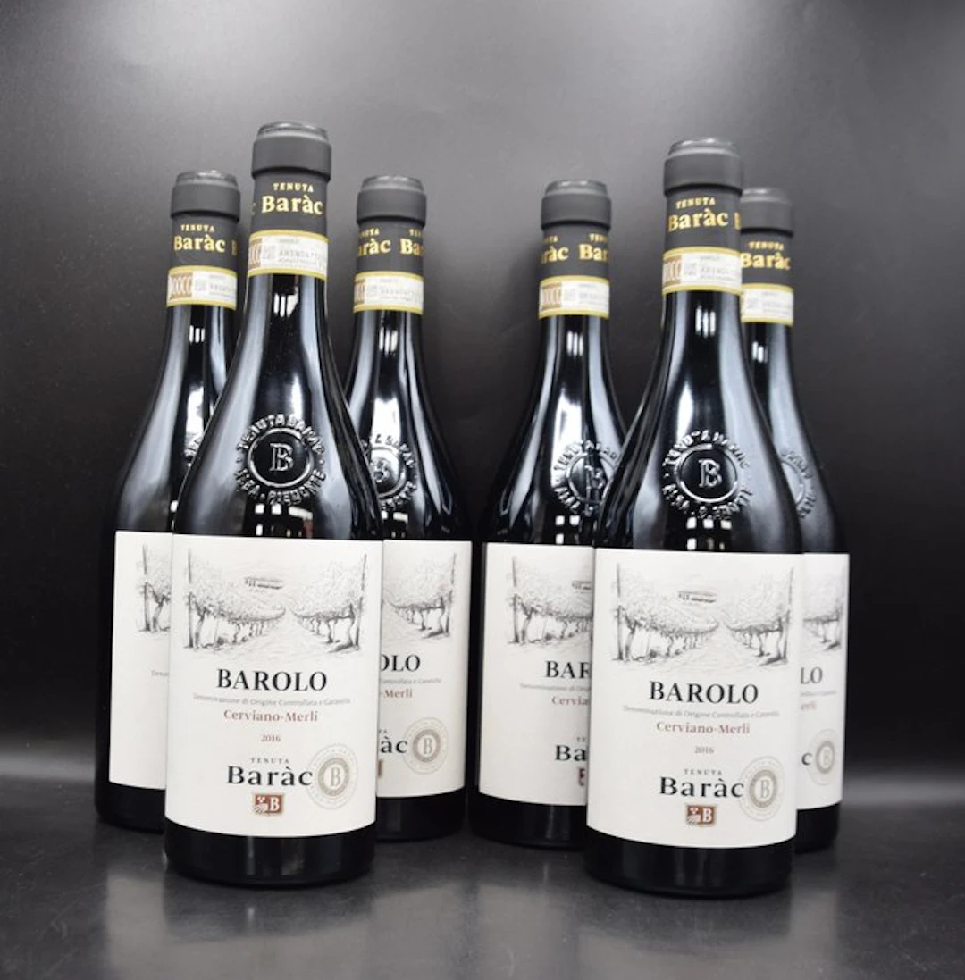 2016 Tenuta Baràc, "Cerviano-Merli" - Barolo - 6 Bottles (0.75L)