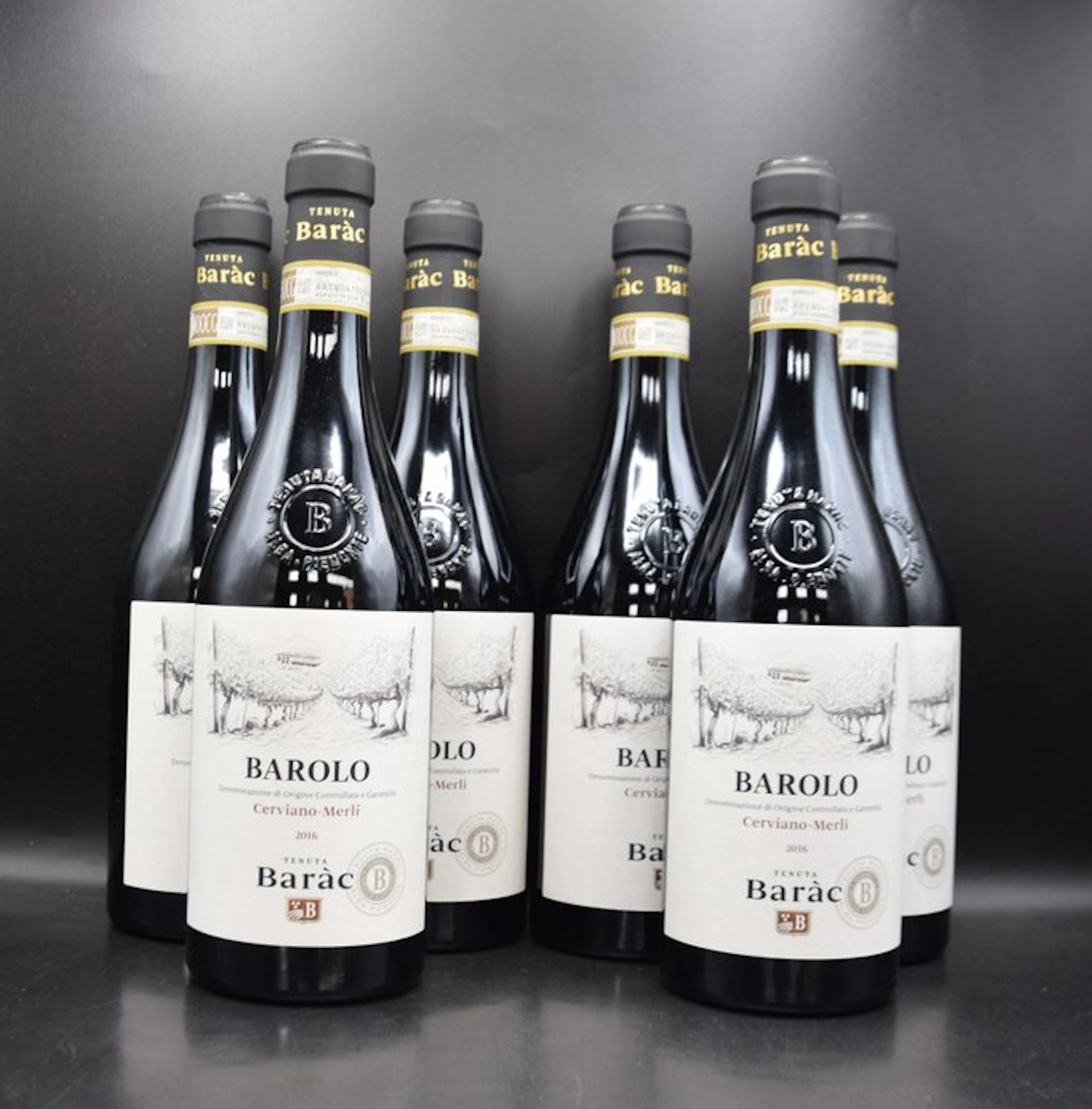 2016 Tenuta Baràc, "Cerviano-Merli" - Barolo - 6 Bottles (0.75L)
