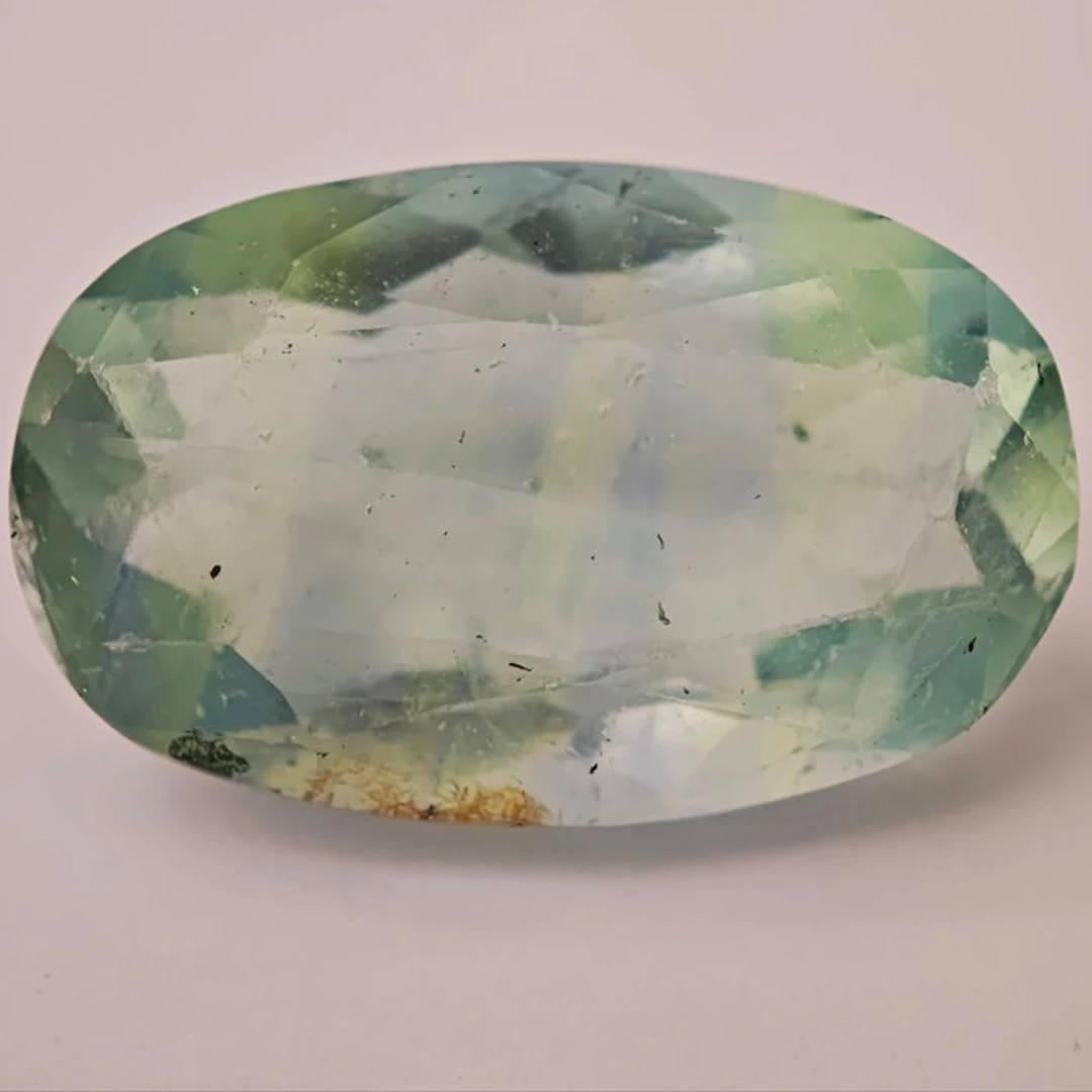 No reserve price Fluorite - 52.23 ct - Antwerp Laboratory...