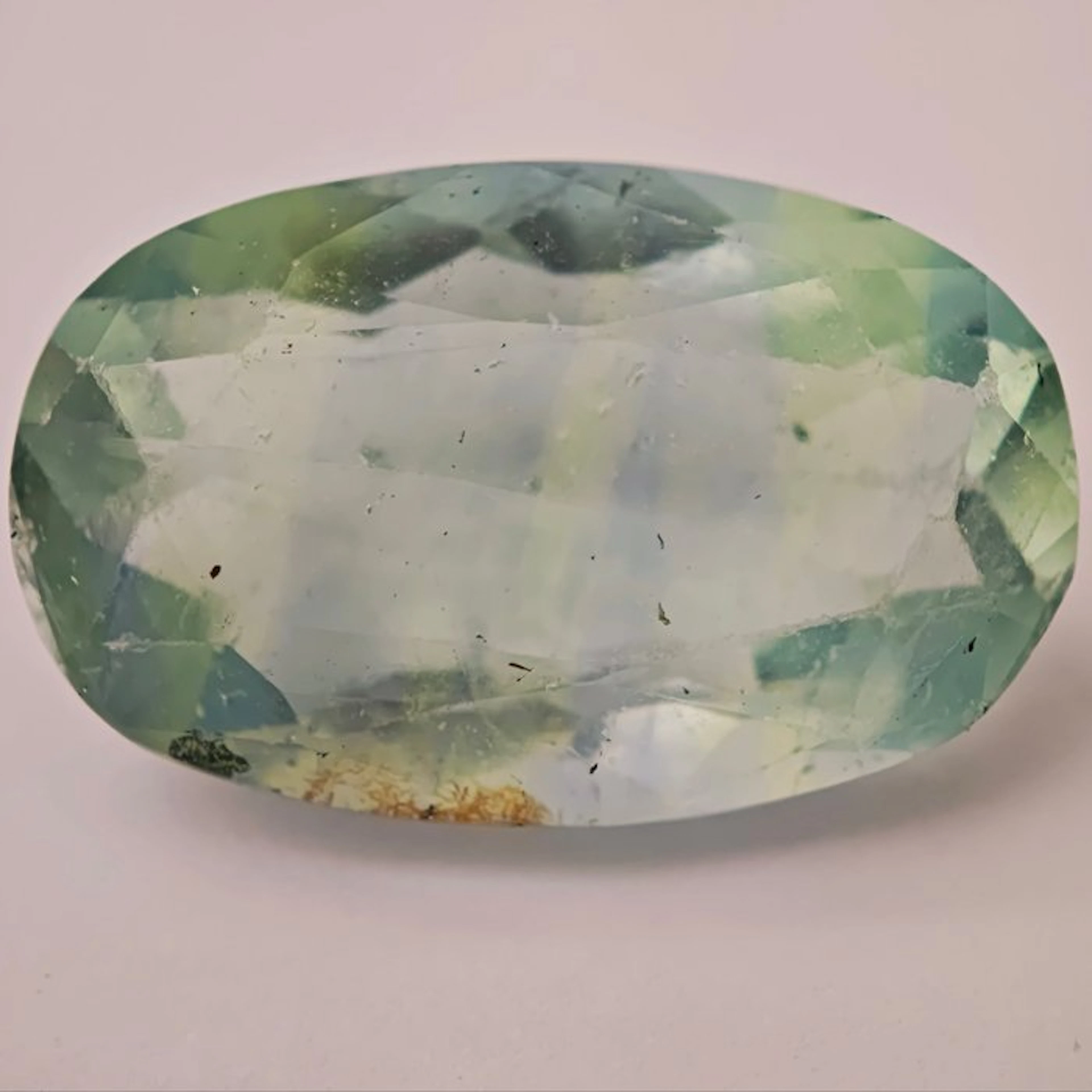 No reserve price Fluorite - 52.23 ct - Antwerp Laboratory...