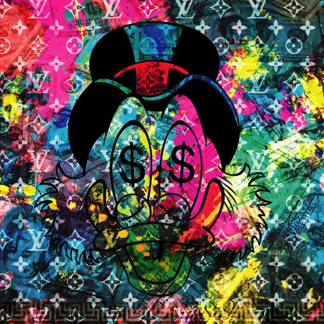 Daluxe Art (1999-) - Multi Colours Scrooge Duck