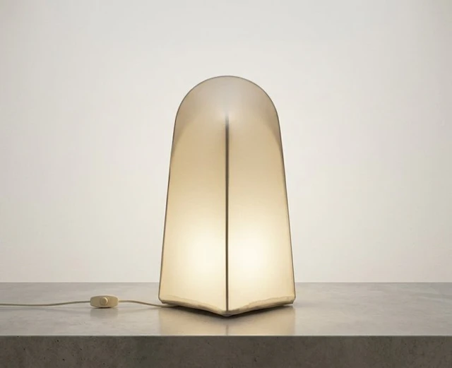 Sirrah - Kazuhide Takahama - Table lamp - Kazuki 1 - Aluminium, Textile