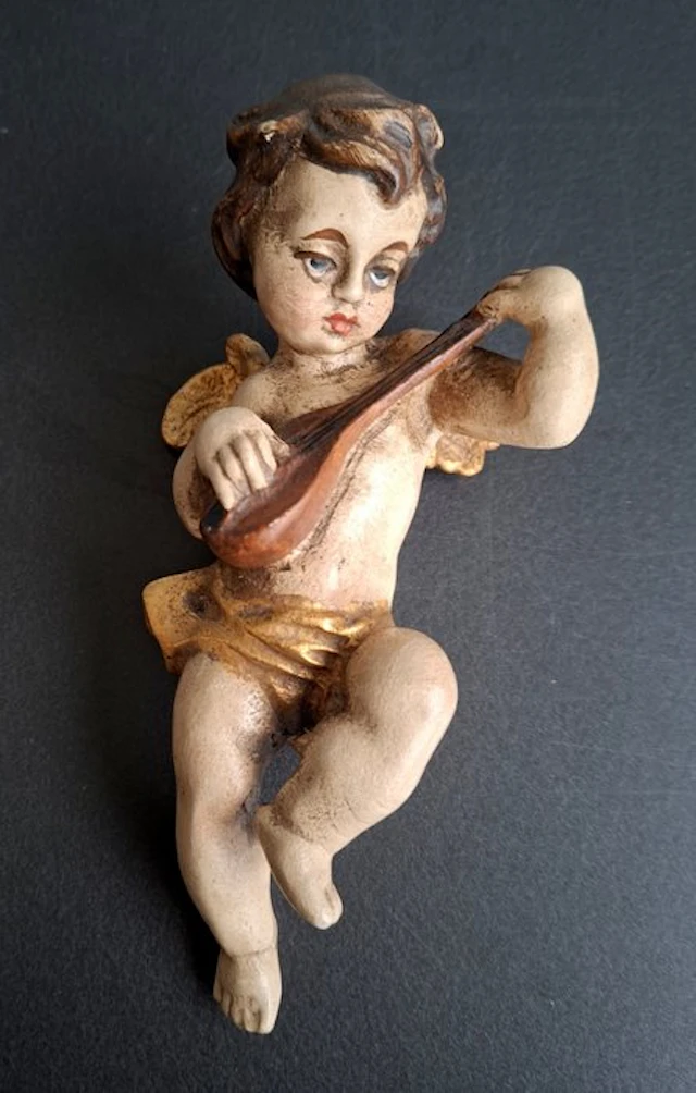 Figurine - Engel Putte ca. 19cm - Wood