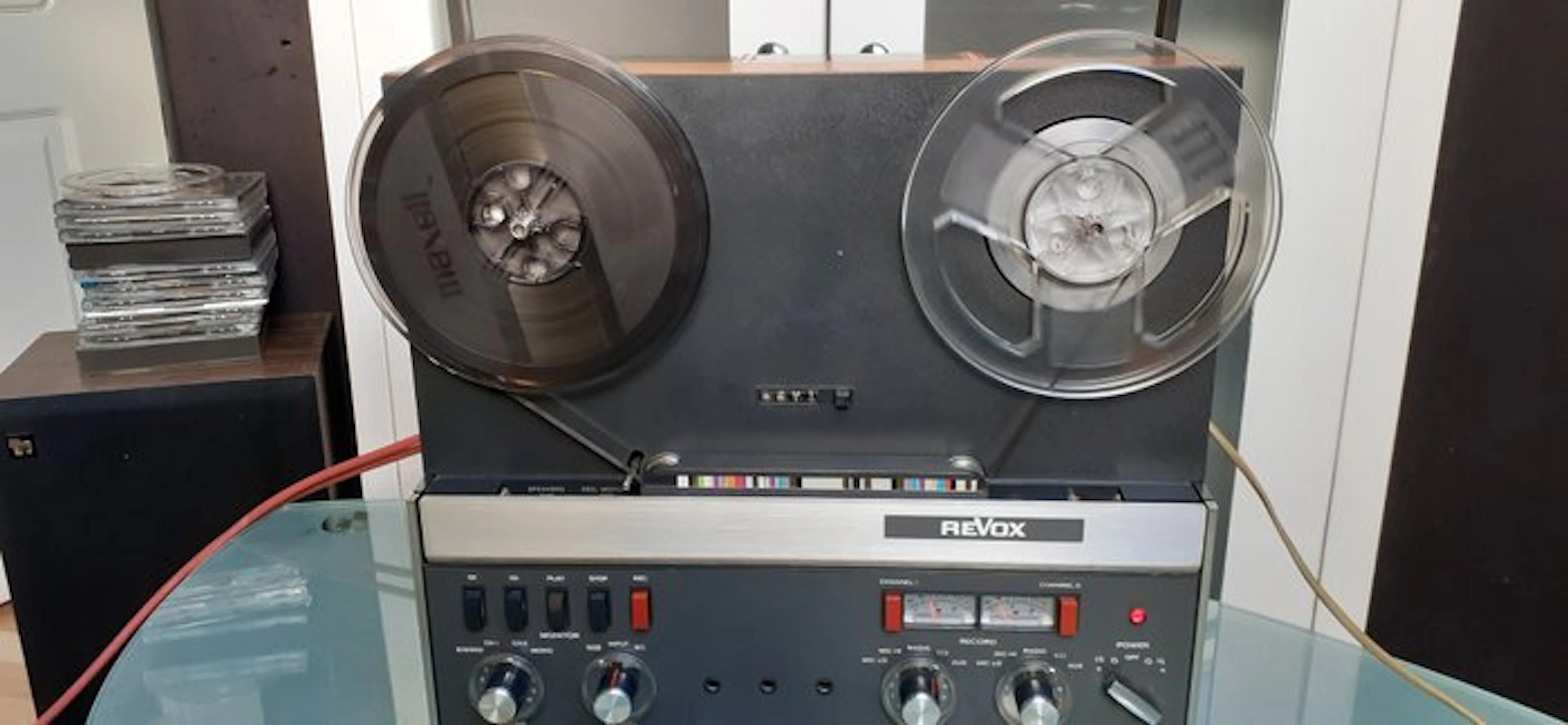 Revox - A77 MK III / High-Speed 2-Track Direct-Drive 3-Motor Reel to reel audio