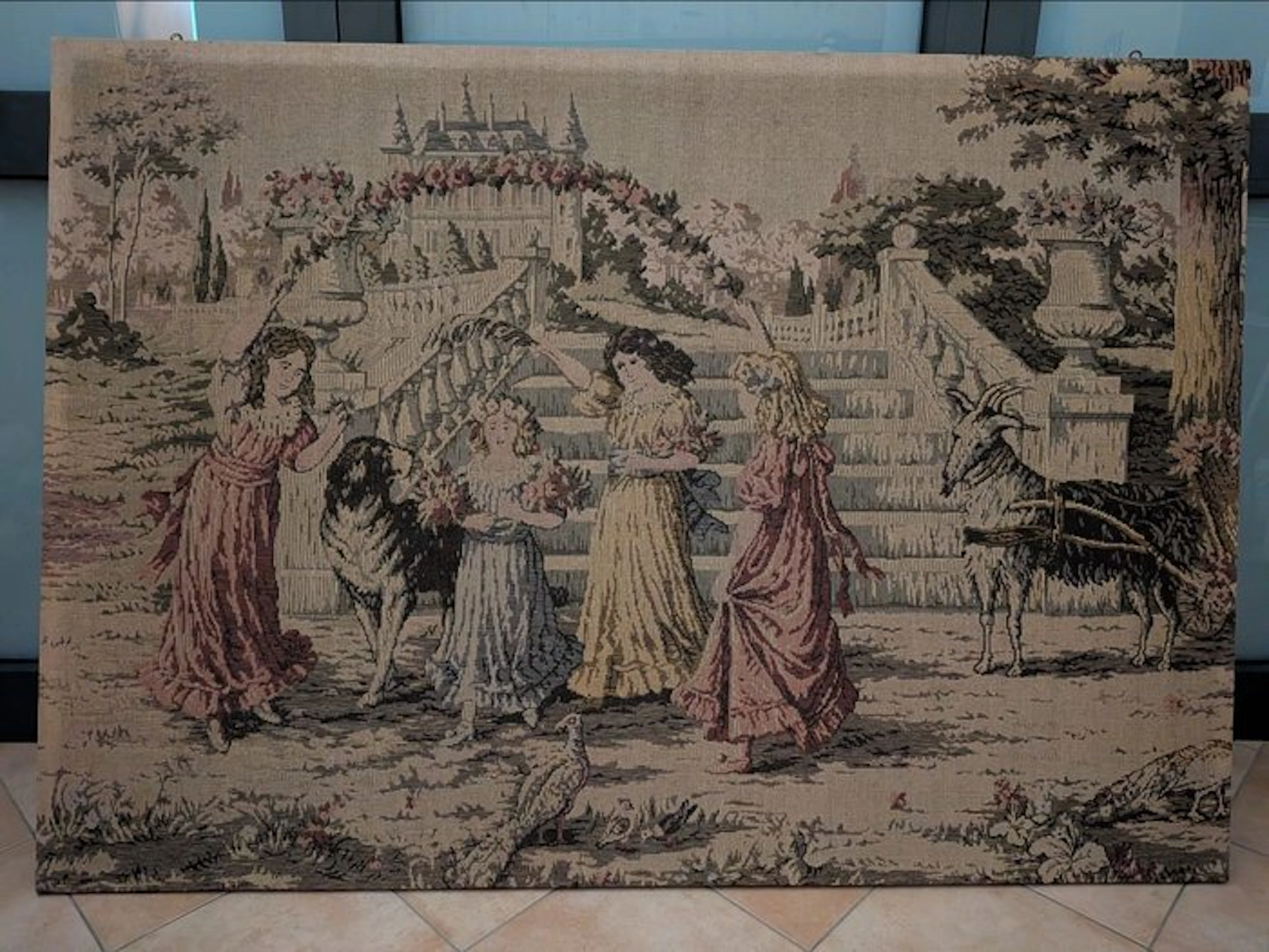 Tapestry - 126 cm - 178 cm - Neo-Romantic and pastoral