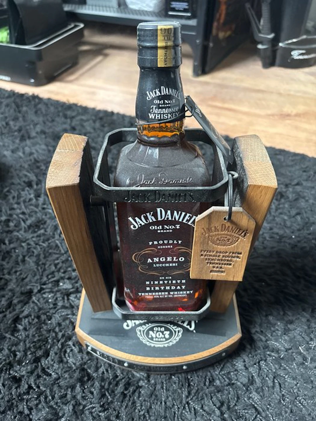 Jack Daniel's Angelo Lucchesi & Wooden cradle - 750ml