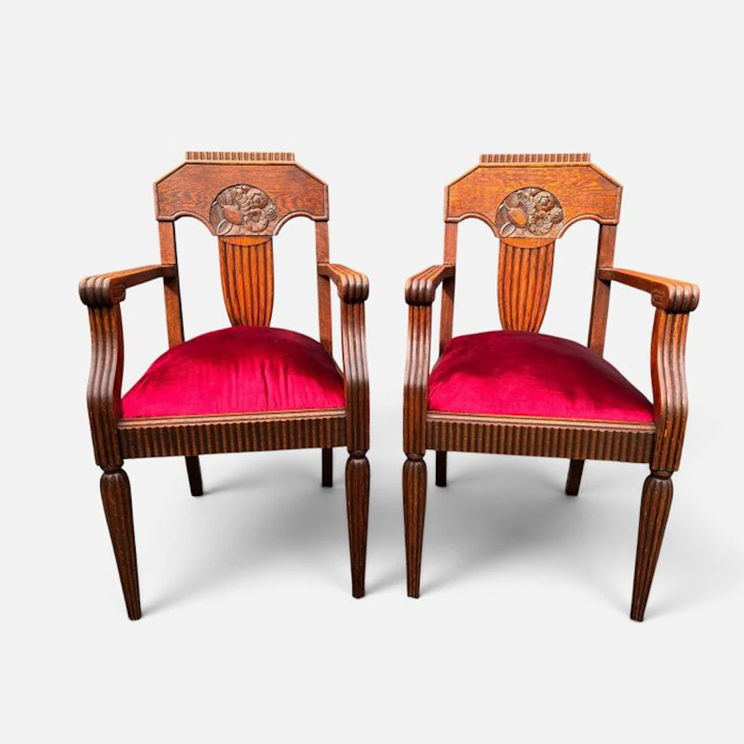 Chair (2) - Burr walnut