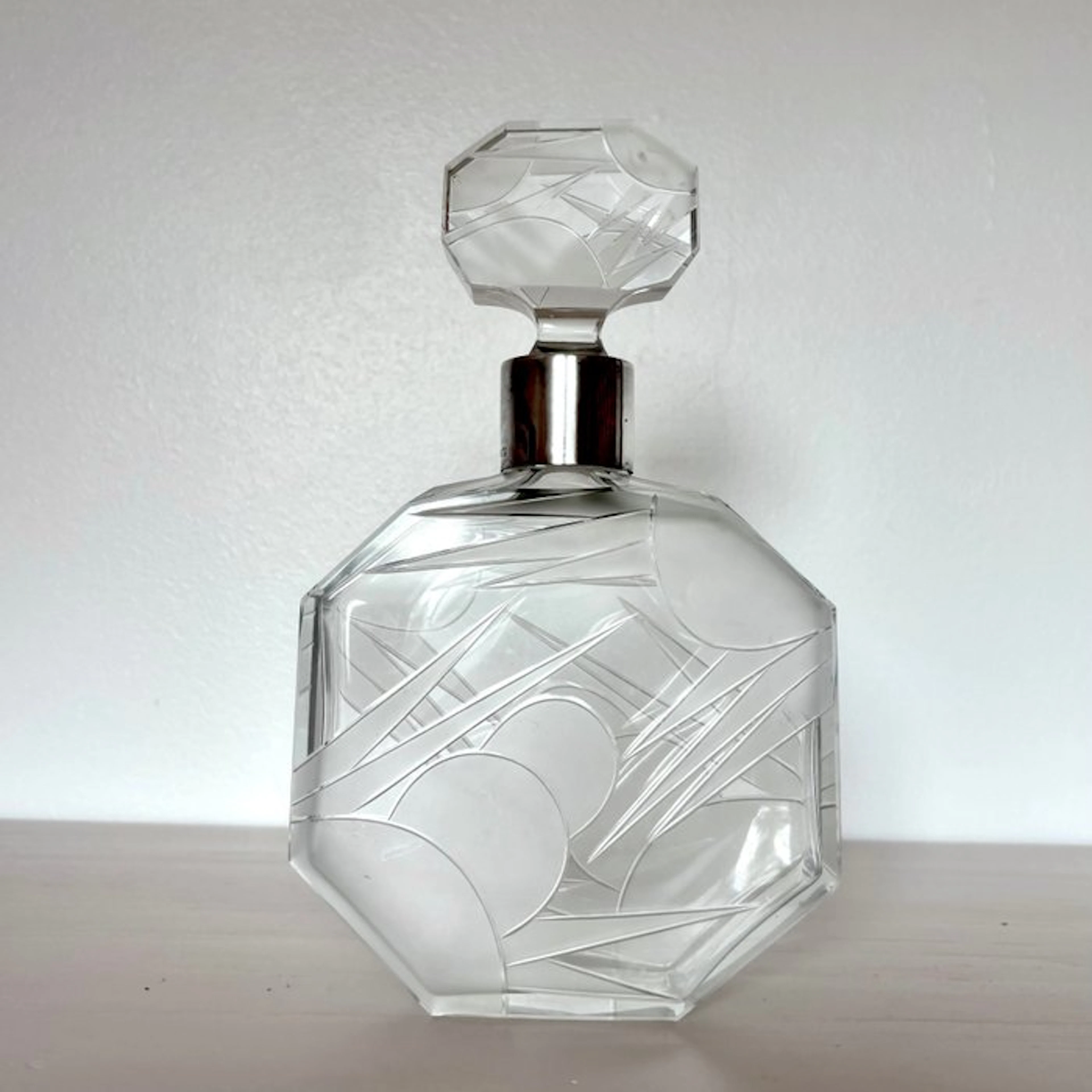 Societa Argenterie Posaterie - Perfume flask - .800 silver