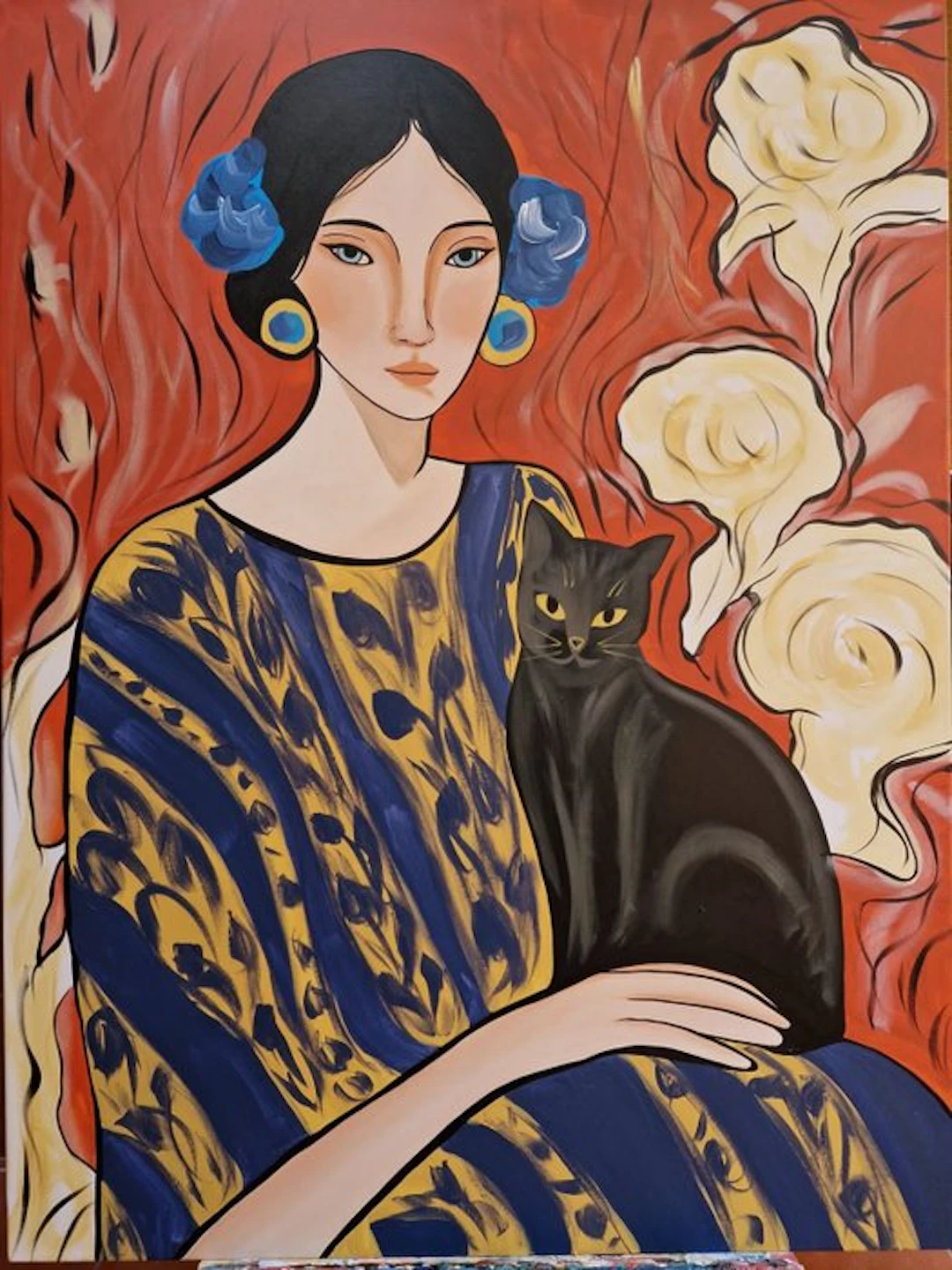 Lucía Laurent - XL - "Rosas de Terracota"