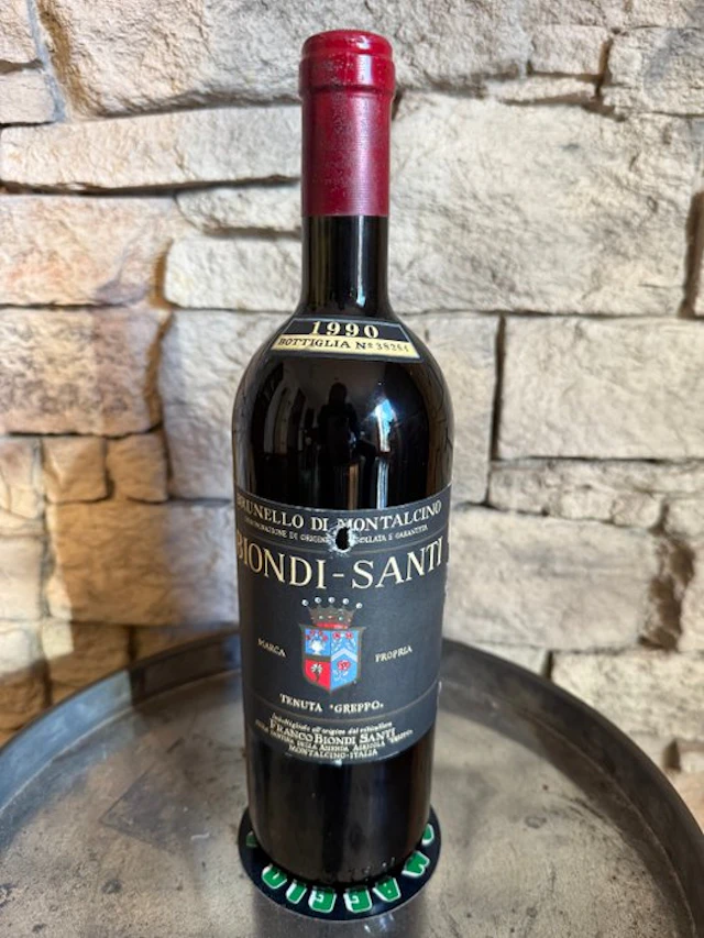 1990 Biondi Santi, Tenuta Greppo - Brunello di Montalcino - 1 Bottle (0.75L)
