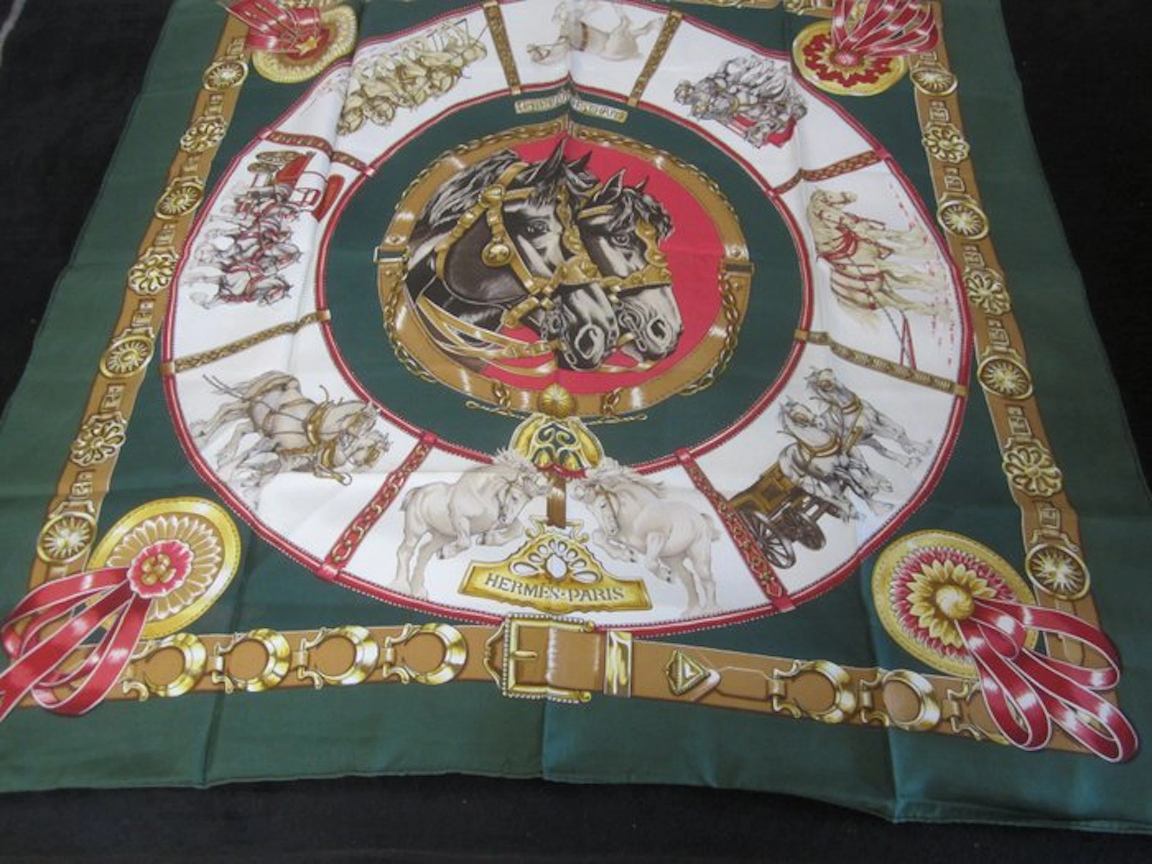 Hermès - Chevaux de Trait - Foulard