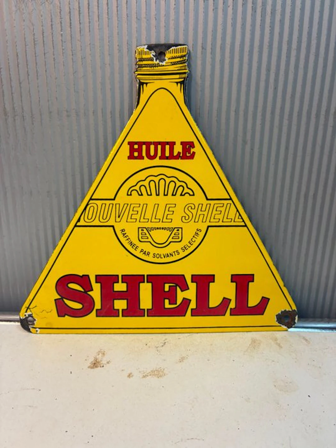 Shell – Huile Nouvelle Shell – Frans Motorolie...