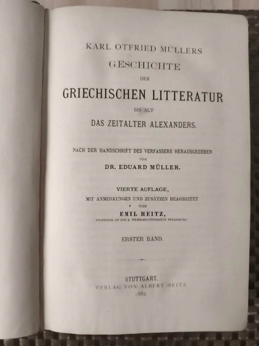 Karl Otfried Müller - Geschichte der Griechischen...