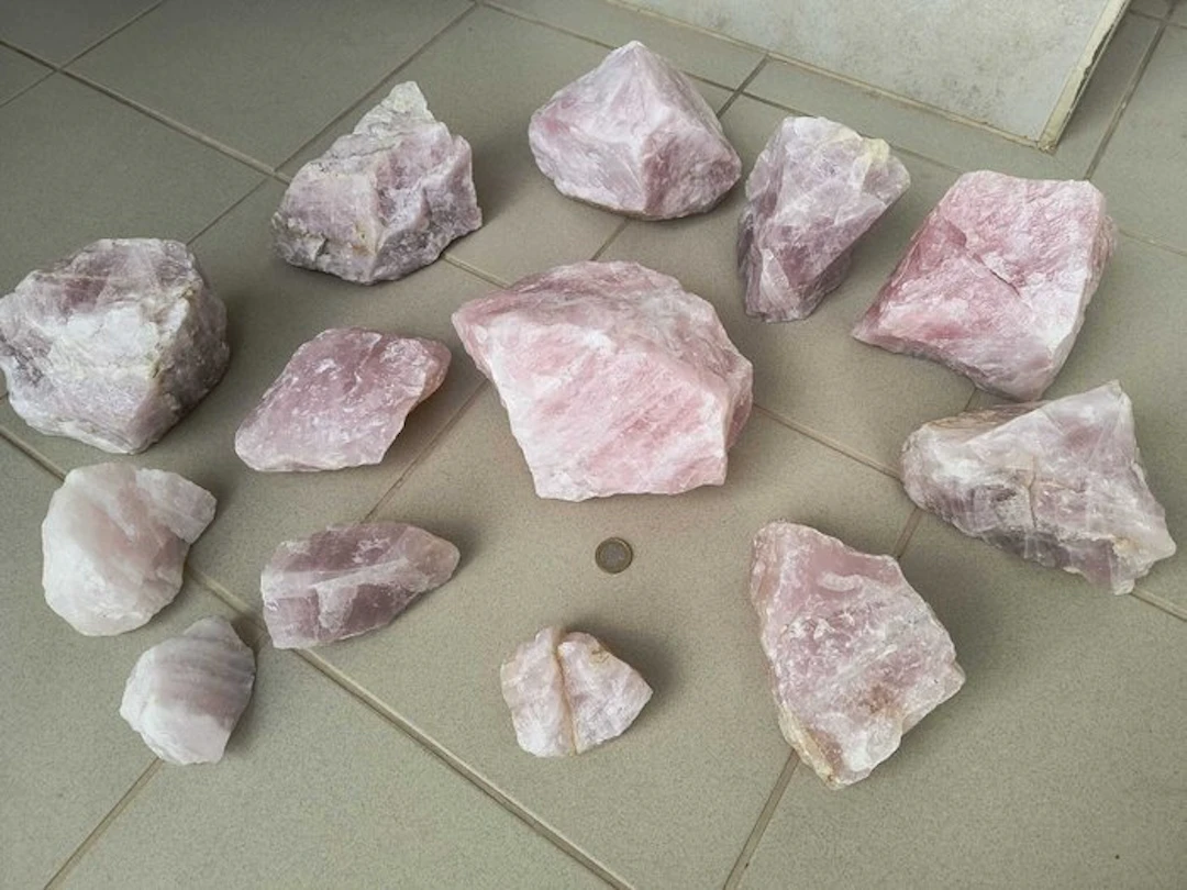 Rose quartz Mineral Collection- 15 kg - (13)