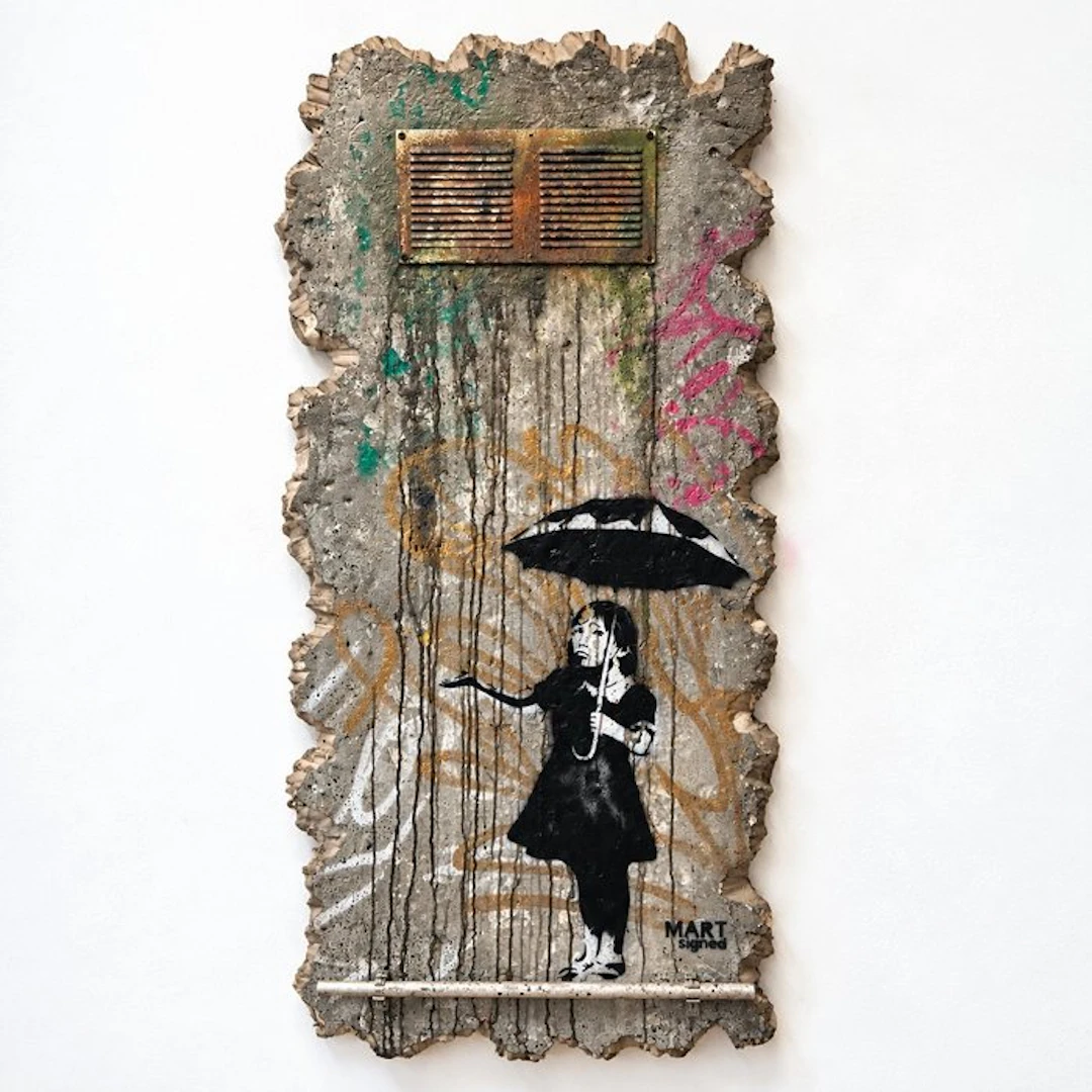 Mart Signed (XX) - Bansky remake Mart signed