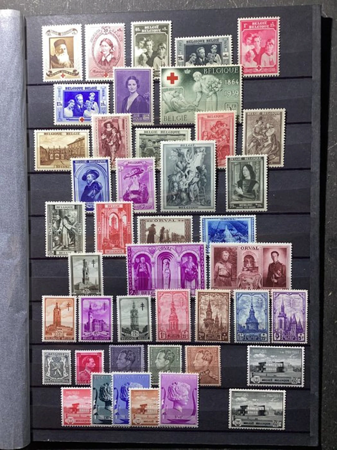 Belgium 1939/1941 - Belgium complete issues of 1939