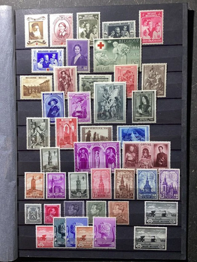 Belgium 1939/1941 - Belgium complete issues of 1939