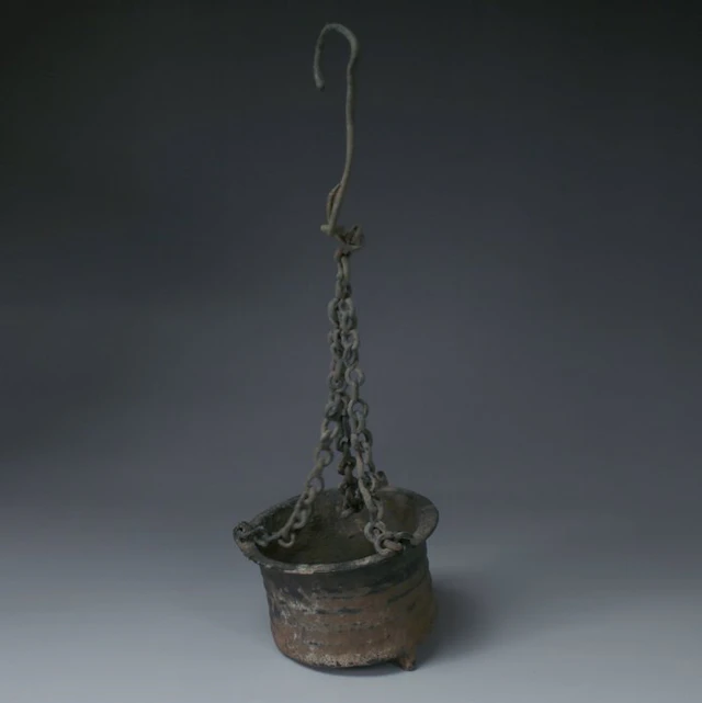 Late Roman/Early Byzantine Bronze RARE Incense burner with Greek inscription